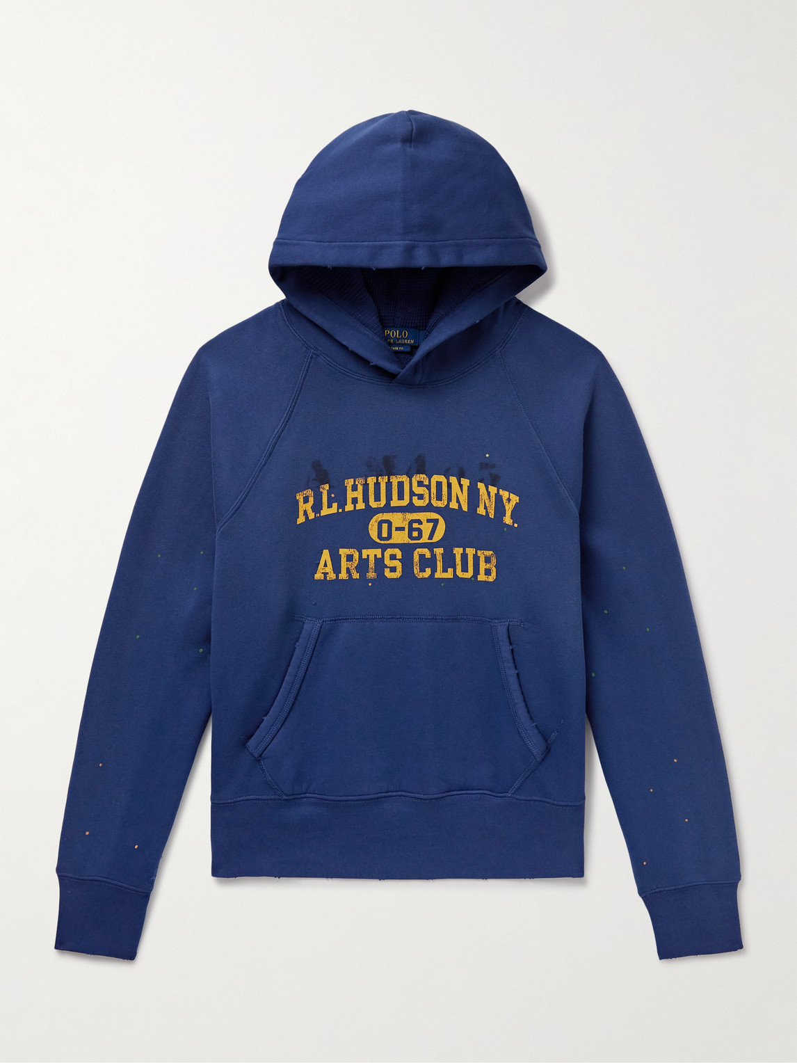 Polo Ralph Lauren Printed Cotton-Blend Jersey Hoodie - Men