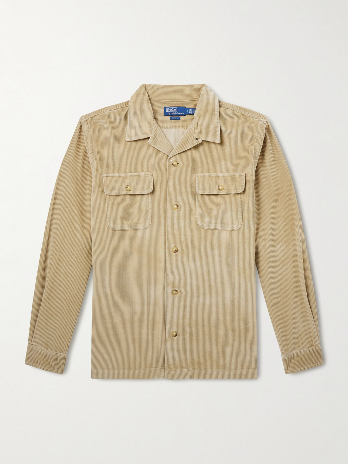 Polo Ralph Lauren Convertible-Collar Cotton-Corduroy Shirt - Men