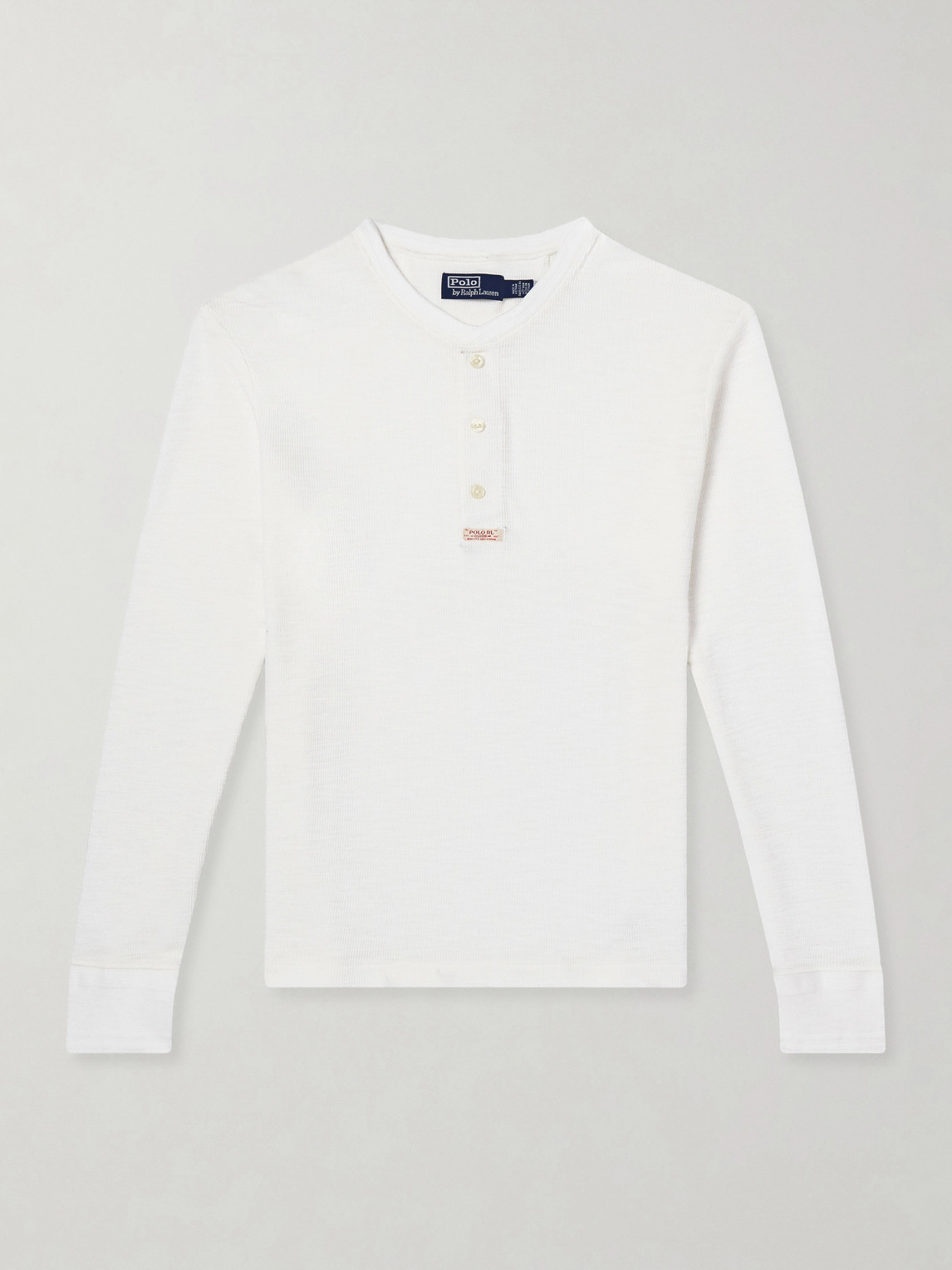 Polo Ralph Lauren Honeycomb-Knit Cotton Henley T-hirt - Men