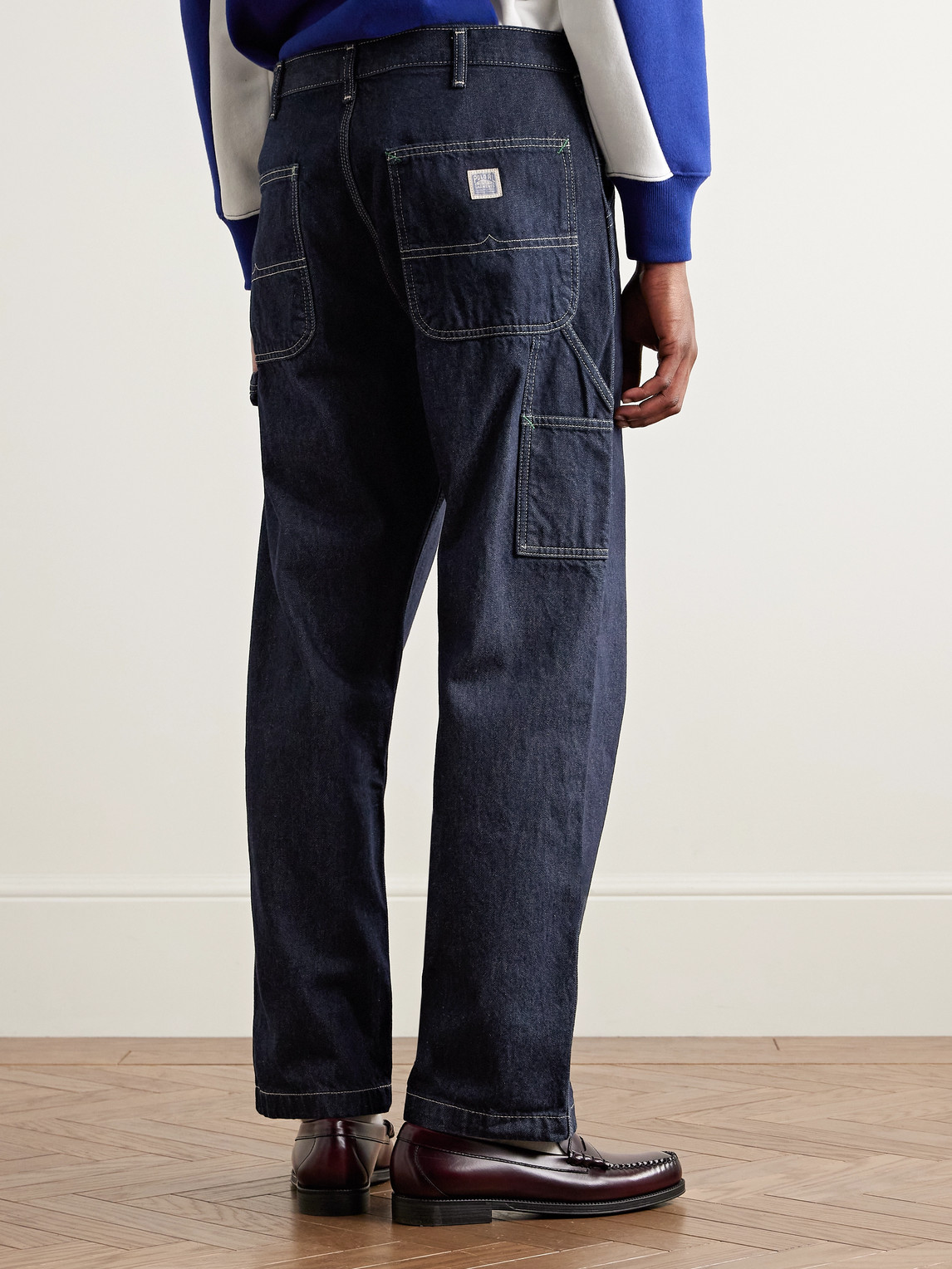 Polo Ralph Lauren Dungaree Straight-leg Jeans In Blue