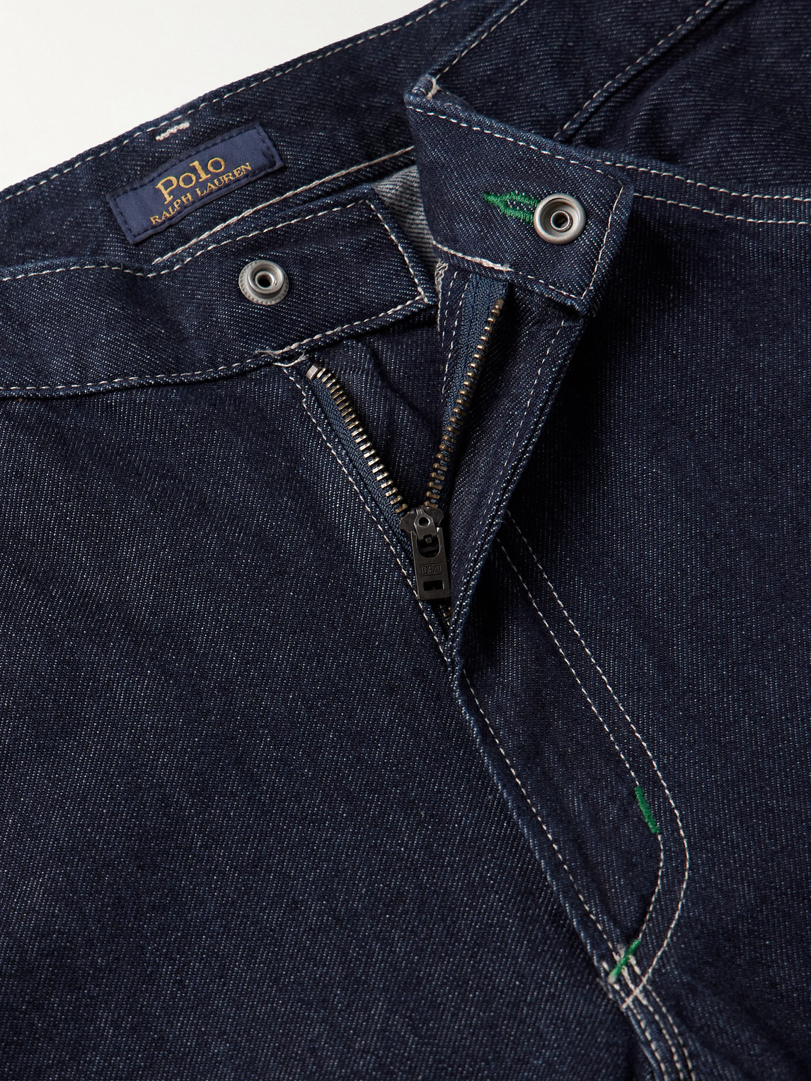 Polo Ralph Lauren Dungaree Straight-leg Jeans In Blue