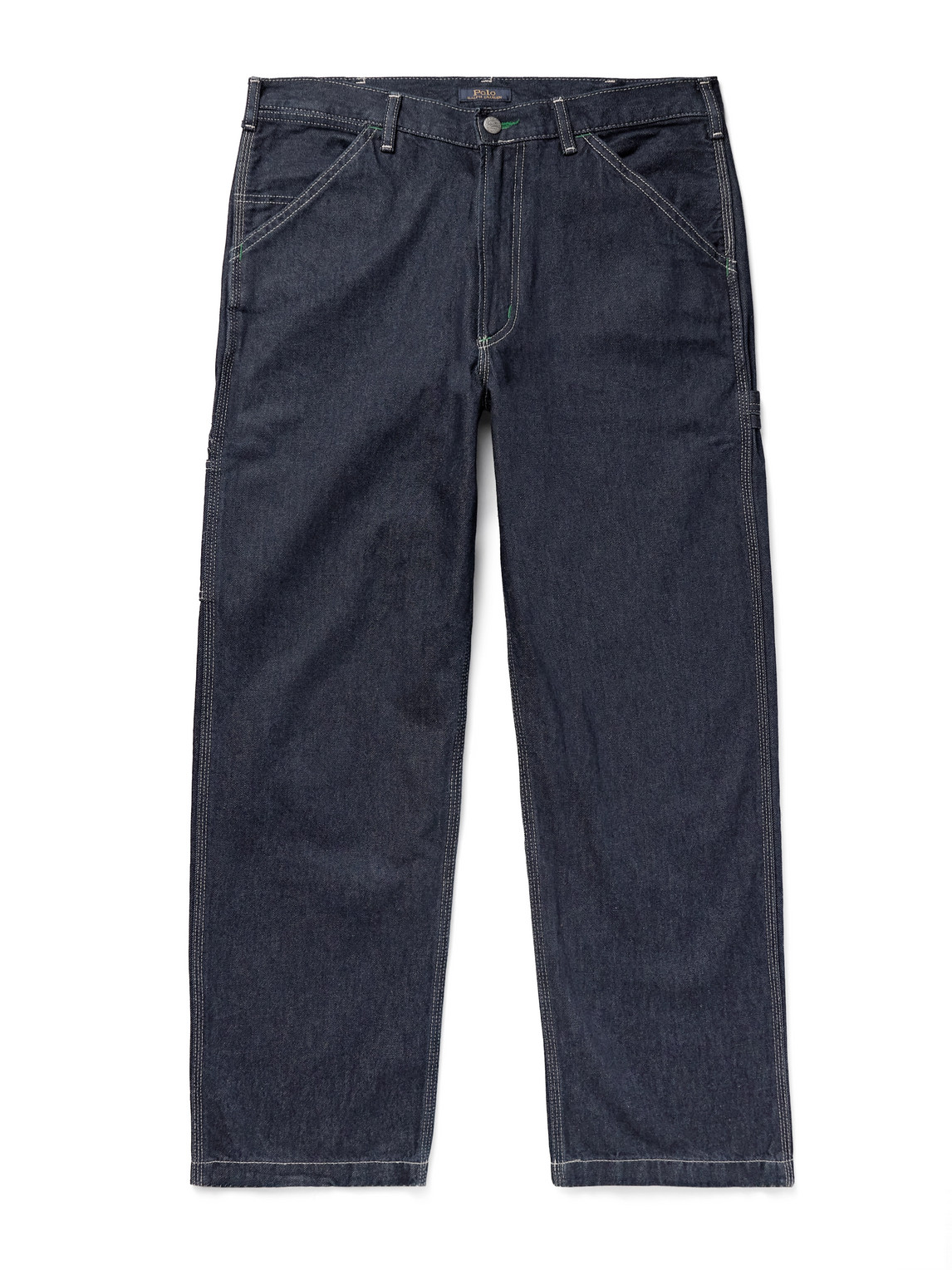 Polo Ralph Lauren Dungaree Straight-leg Jeans In Blue