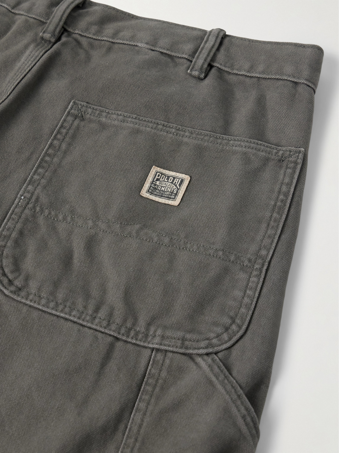 Polo Ralph Lauren Dungaree Straight-leg Carpenter Jeans In Gray