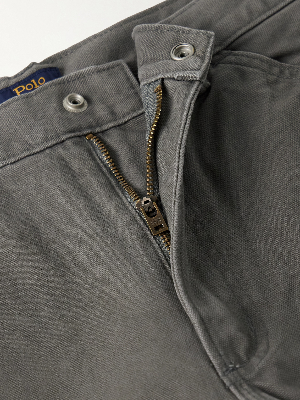 Polo Ralph Lauren Dungaree Straight-leg Carpenter Jeans In Gray