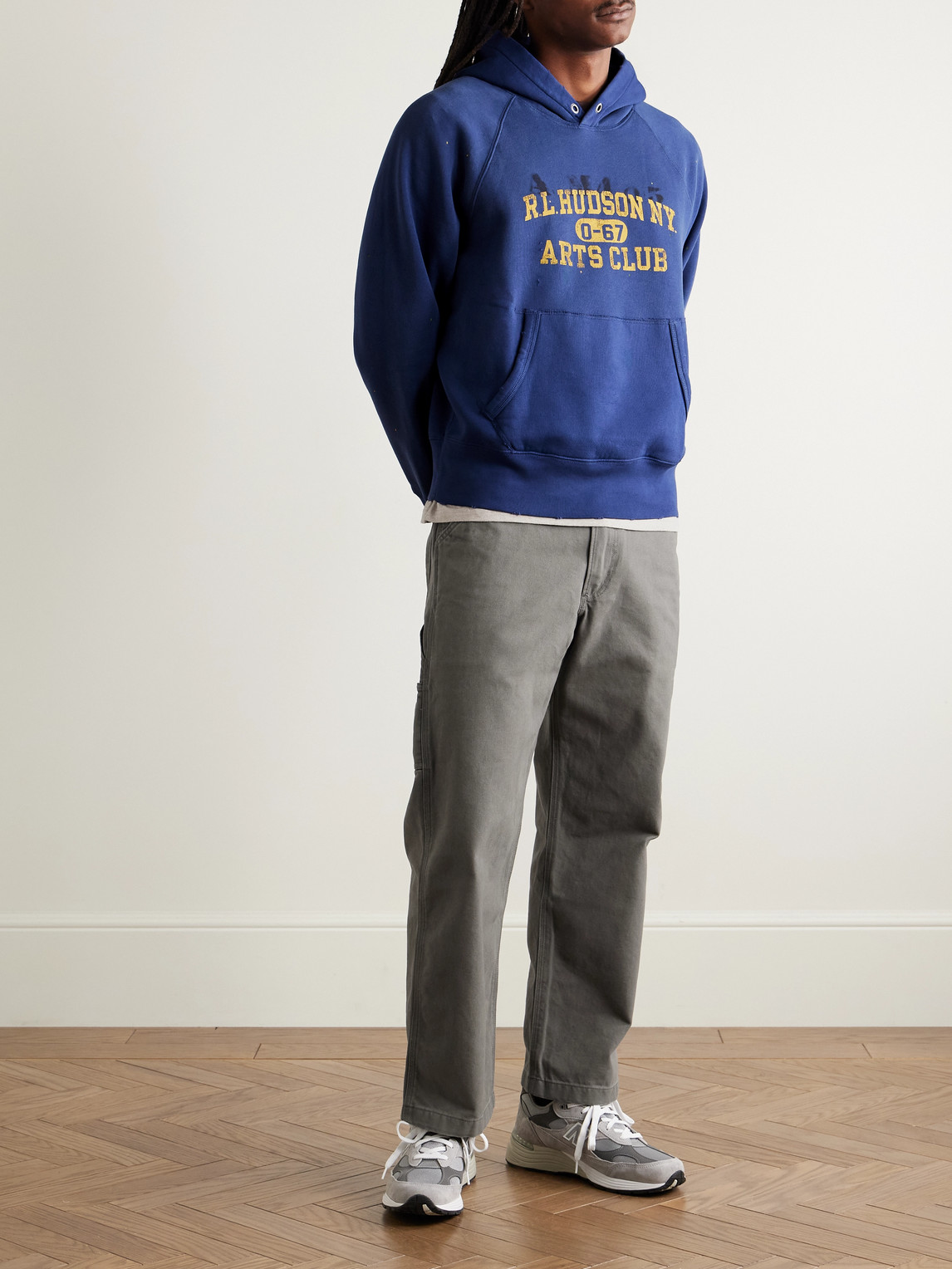 Polo Ralph Lauren Dungaree Straight-leg Carpenter Jeans In Gray