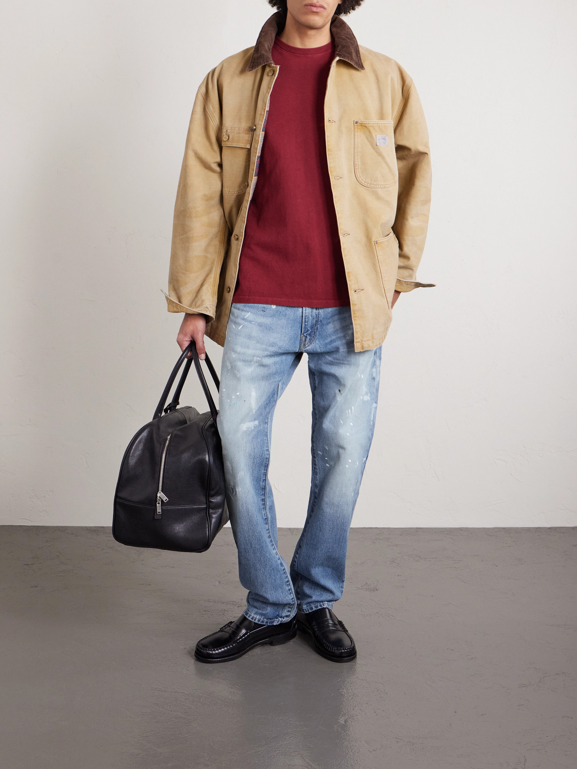 Polo Ralph Lauren Hampton Straight-leg Jeans In Blue