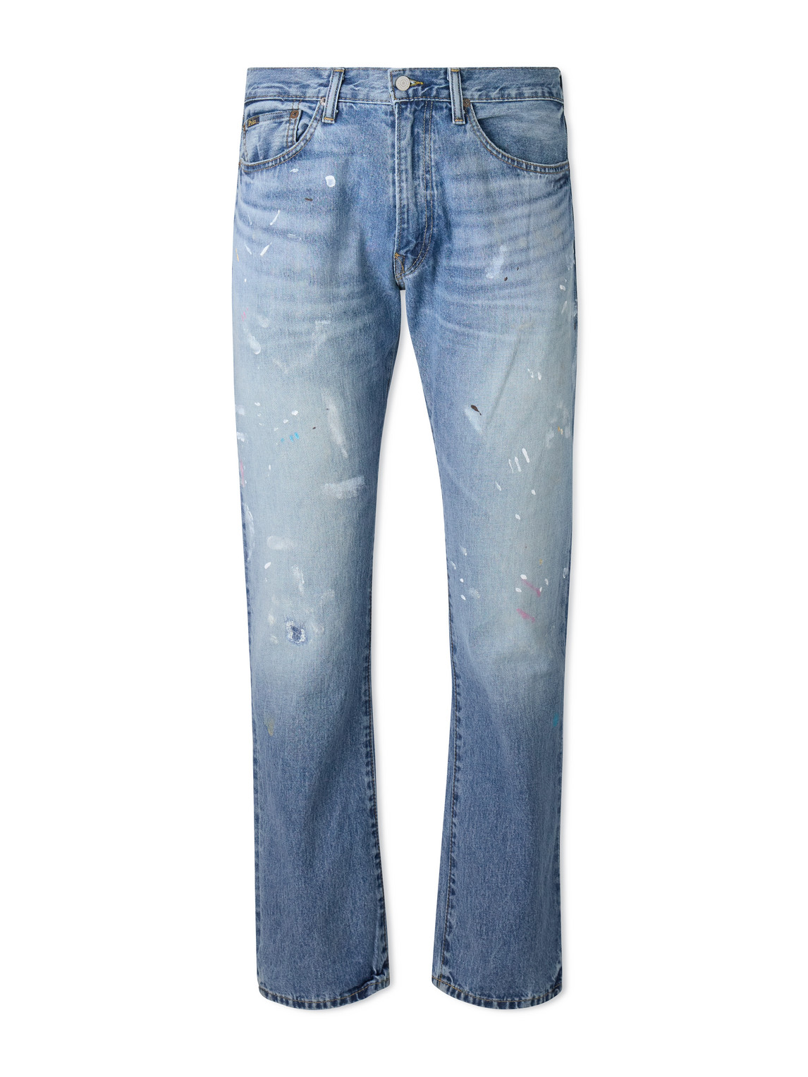 Polo Ralph Lauren Hampton Straight-leg Jeans In Blue