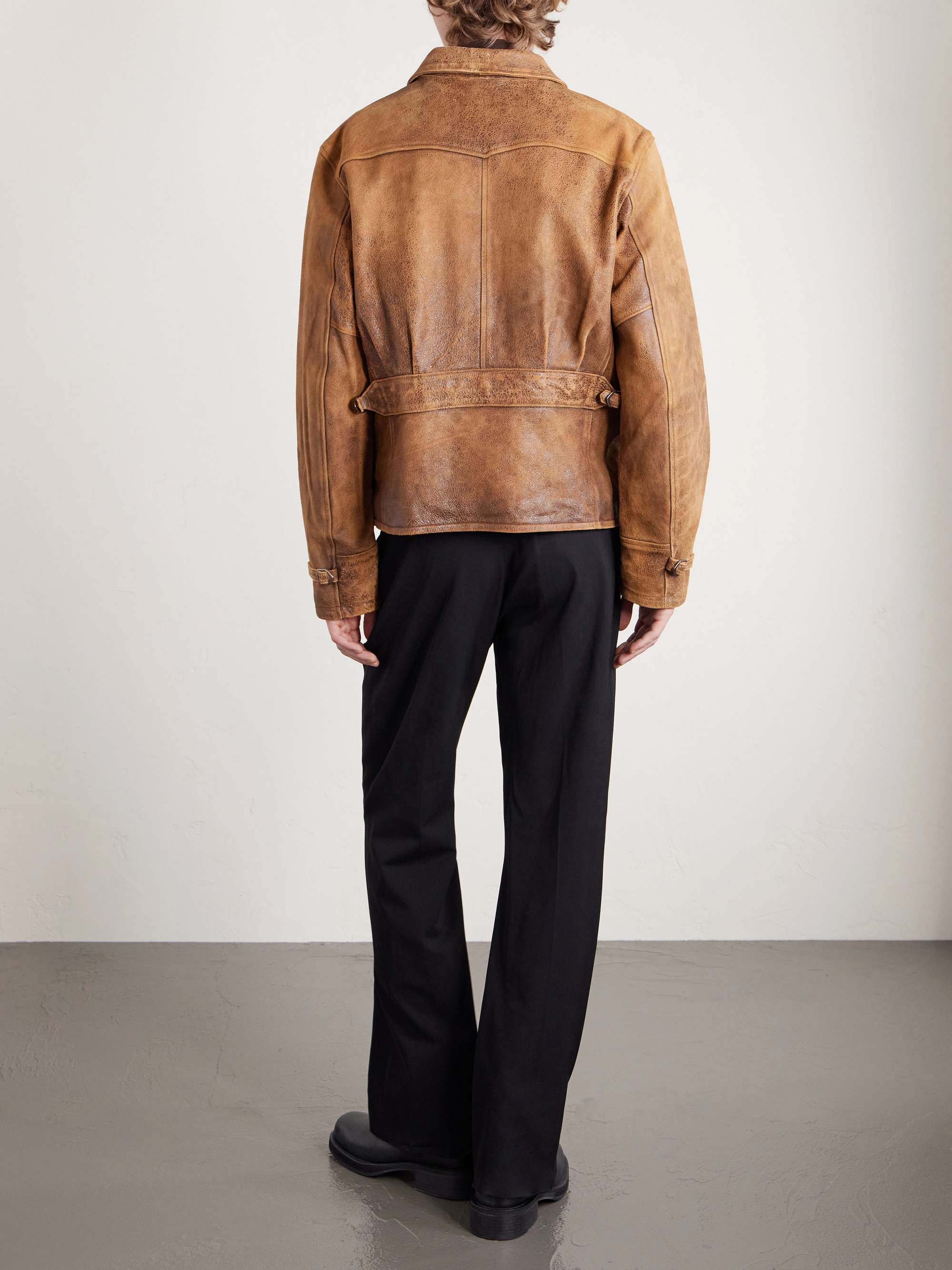 POLO RALPH LAUREN Leather Jacket for Men | MR PORTER