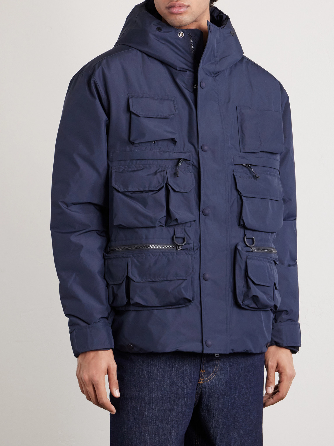  Polo Ralph Lauren - Padded Shell Hooded Field Jacket - Men - Blue - S 