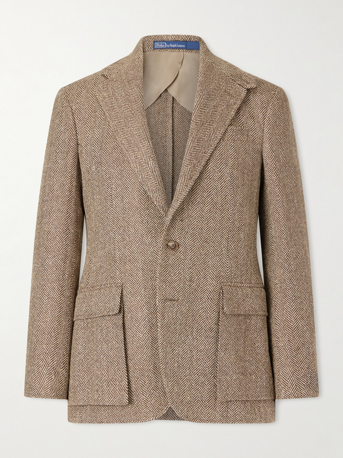 Polo Ralph Lauren Herringbone Linen, Silk and Wool-Blend Blazer - Men