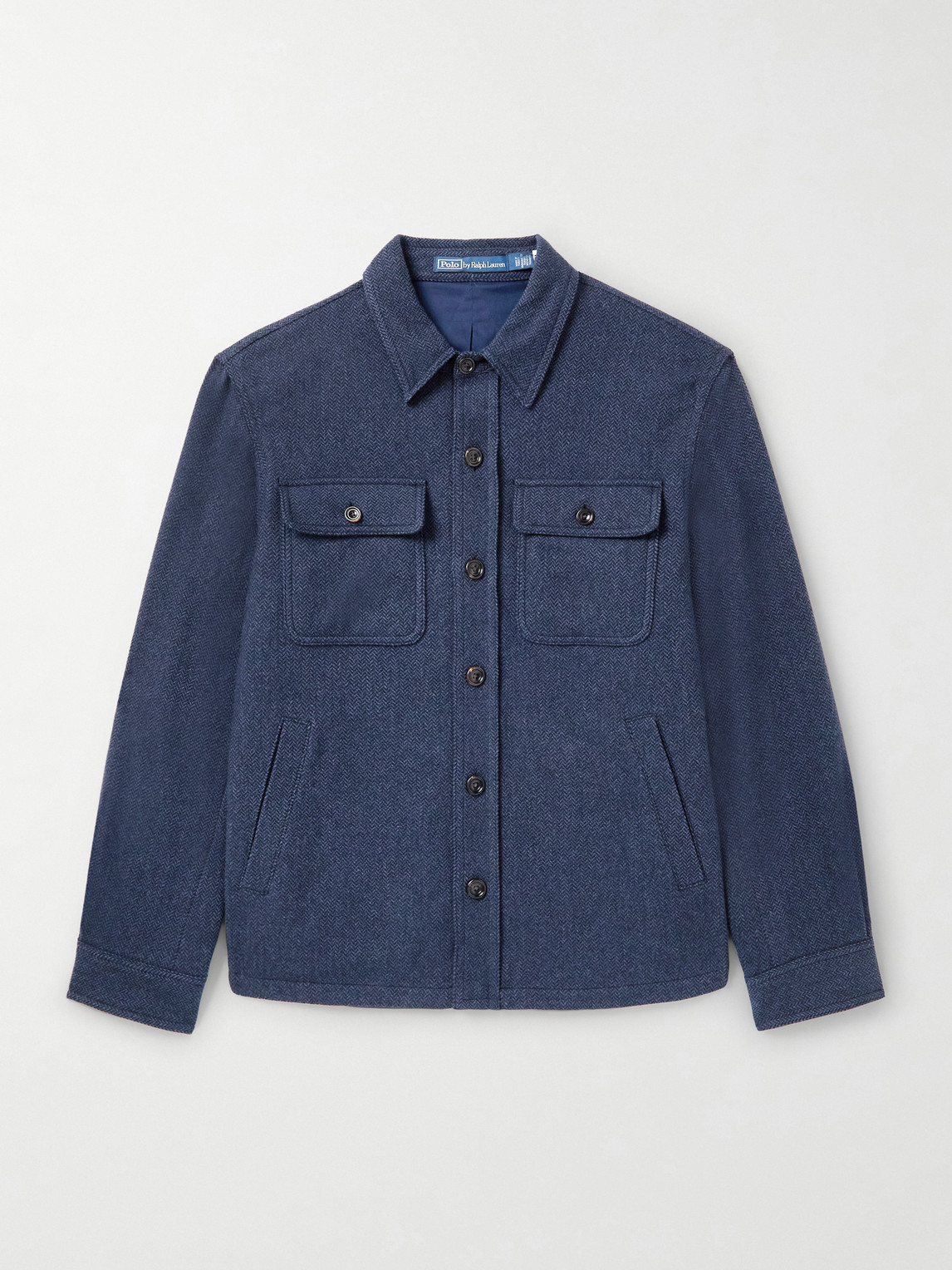 Polo Ralph Lauren Herringbone Wool-Blend Overshirt - Men