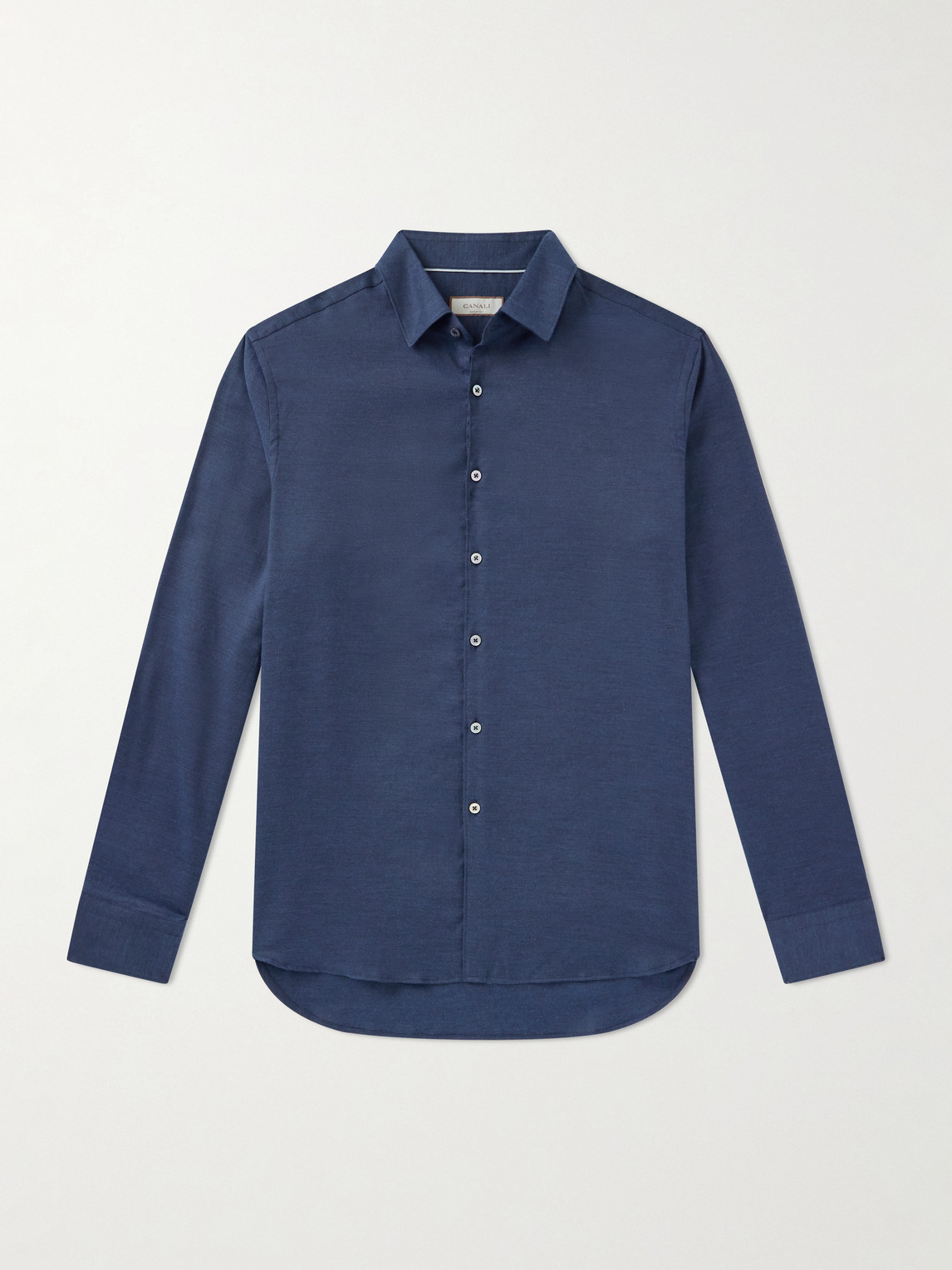 Canali Cotton and Cashmere-Blend hirt - Men