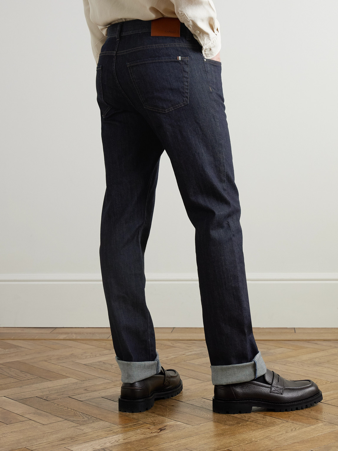  Canali - Slim-fit Jeans - Men - Blue - It 48 