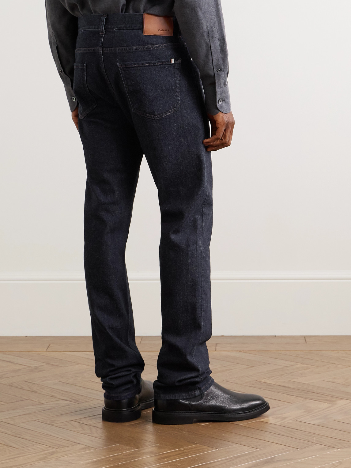  Canali - Slim-fit Jeans - Men - Blue - It 46 