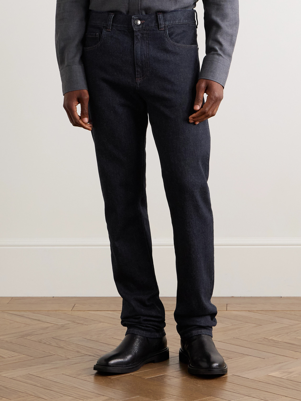  Canali - Slim-fit Jeans - Men - Blue - It 46 