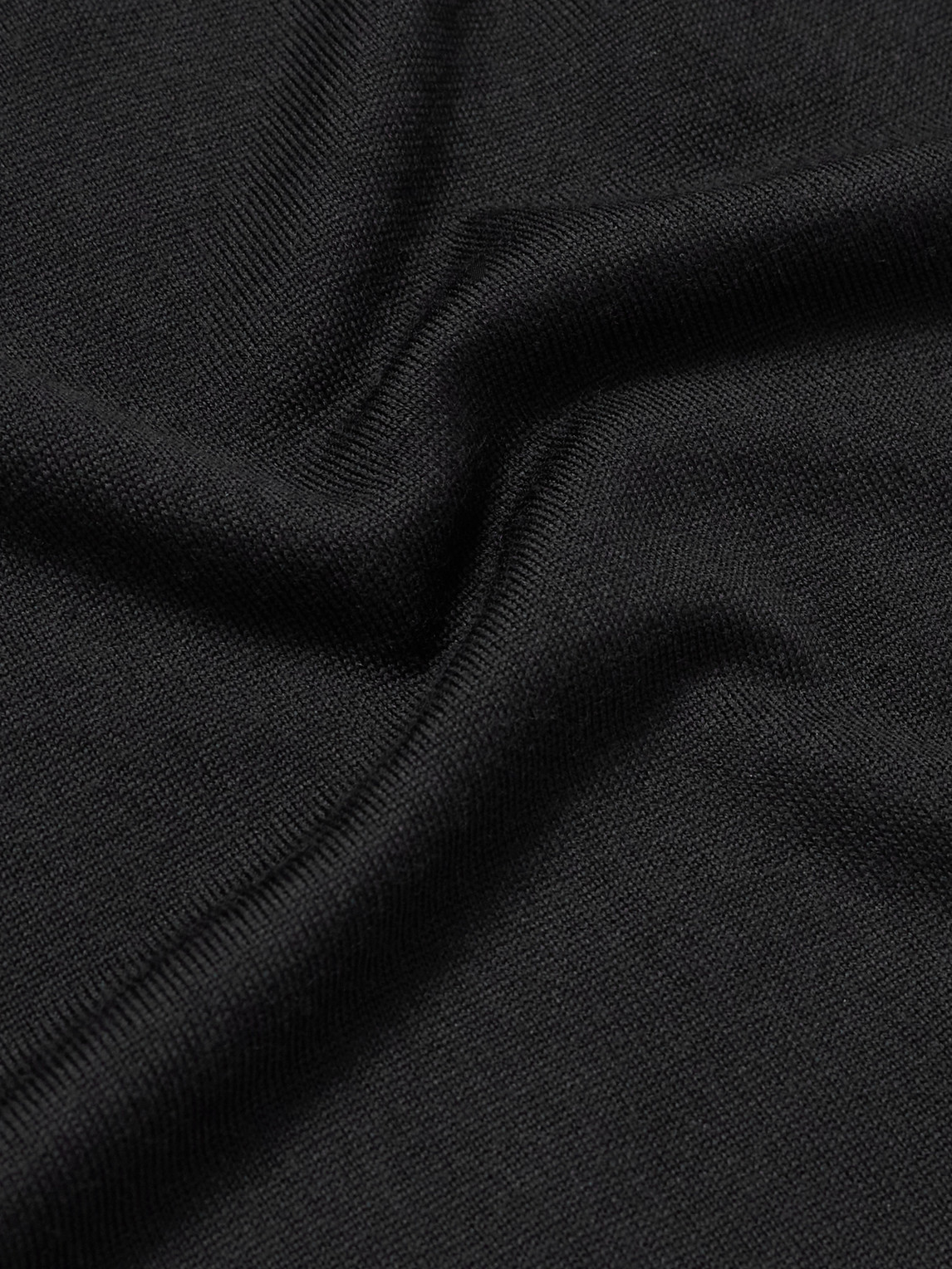 Canali Wool Sweater In Black