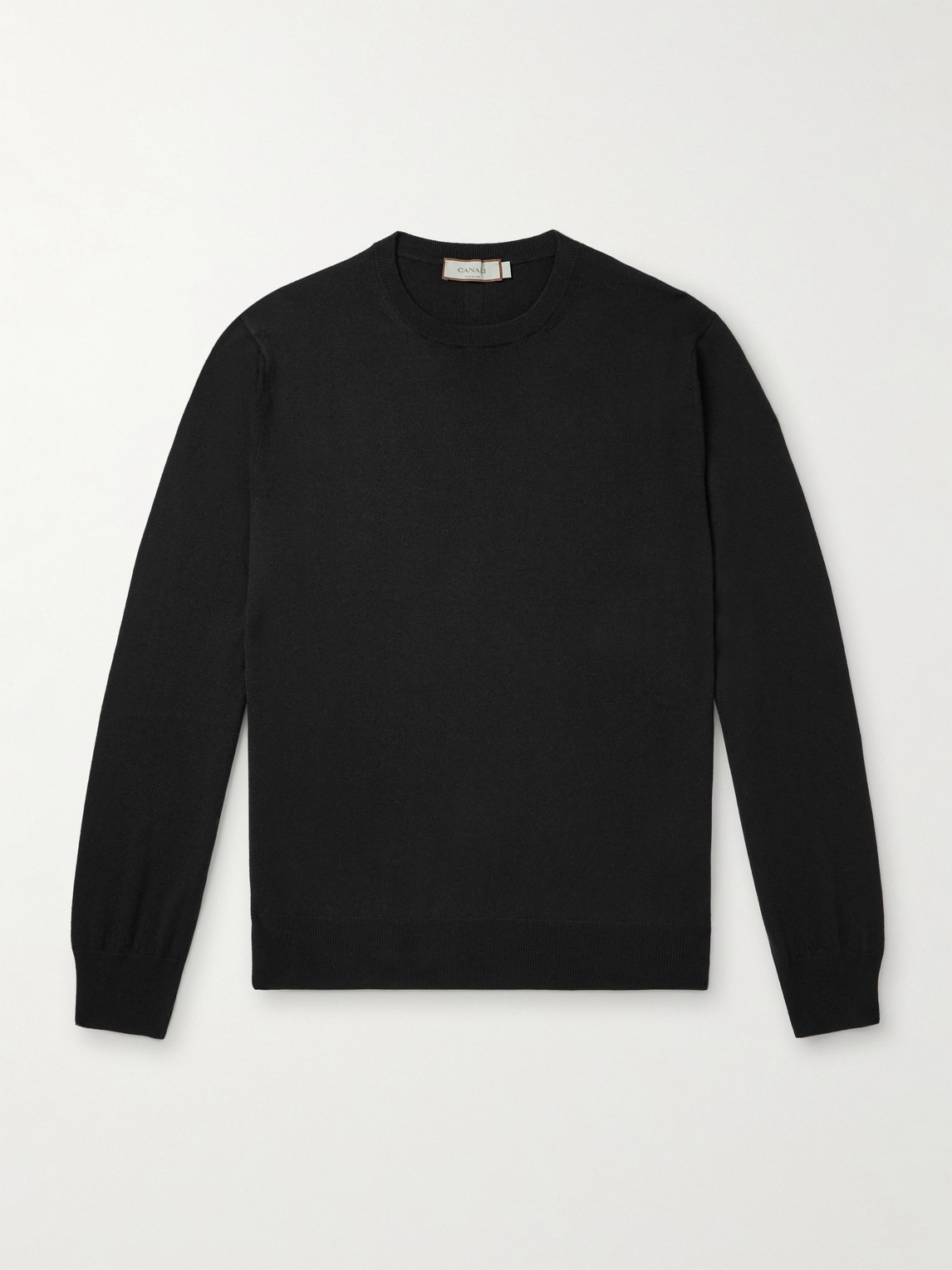 Canali Slim-Fit Garment-Dyed Cashmere Sweater - Men