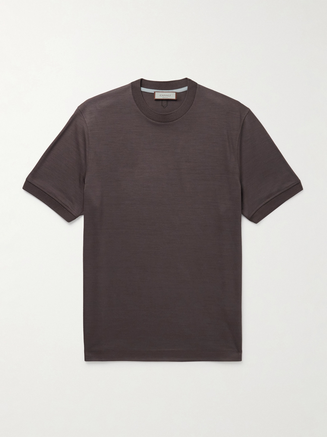 Canali Wool-Jersey T-Shirt - Men