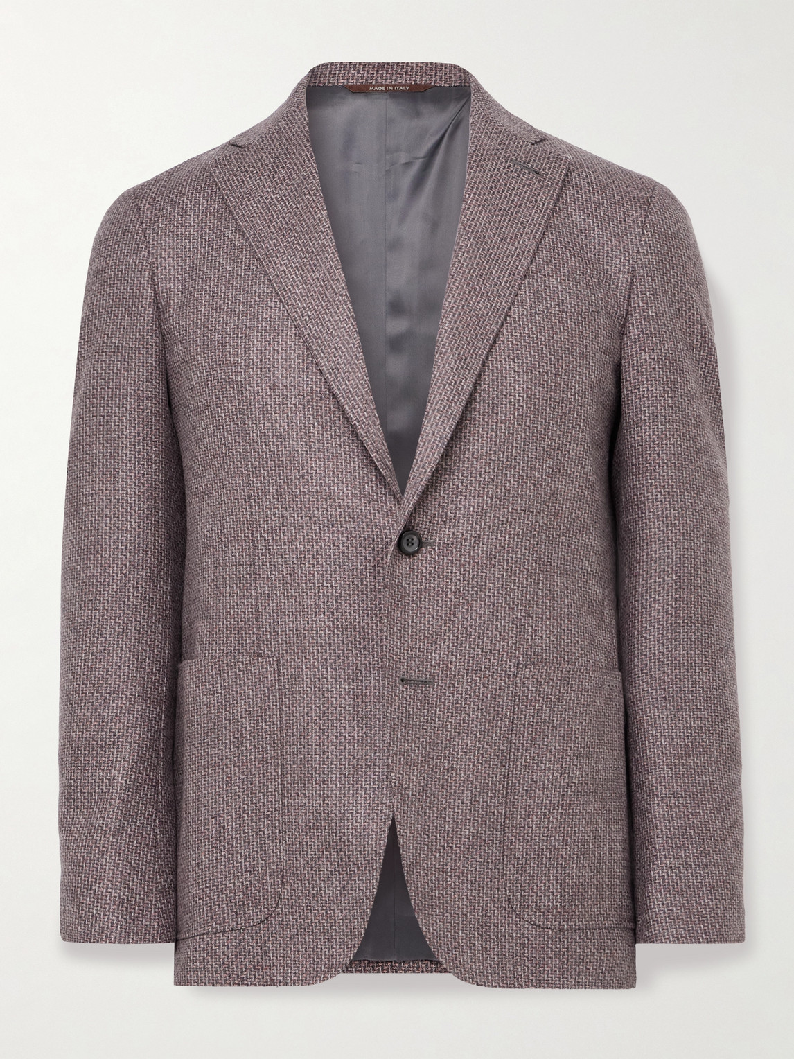 Canali Kei Unstructured Wool Blazer - Men