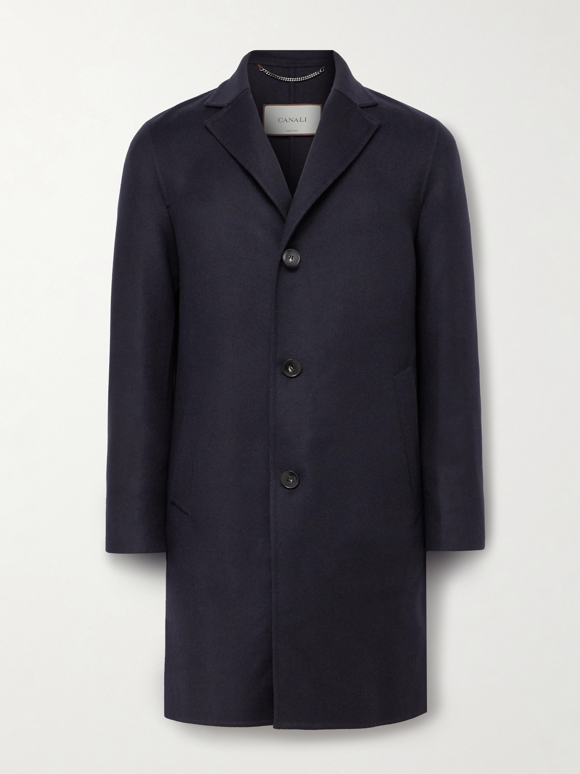 Wool and Cashmere-Blend Felt Overcoat - Men