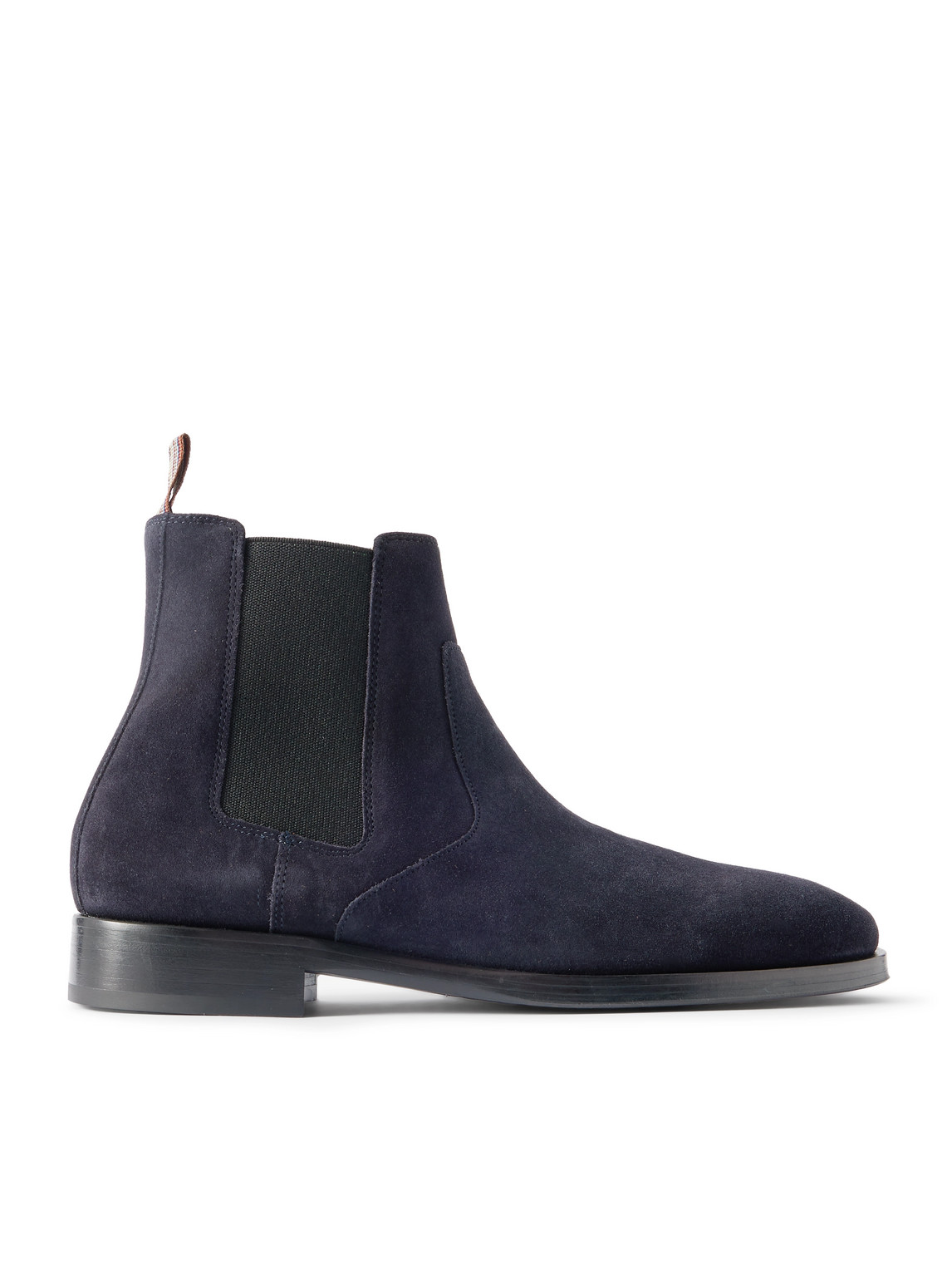 Paul Smith Lawson Suede Chelsea Boots In Blue