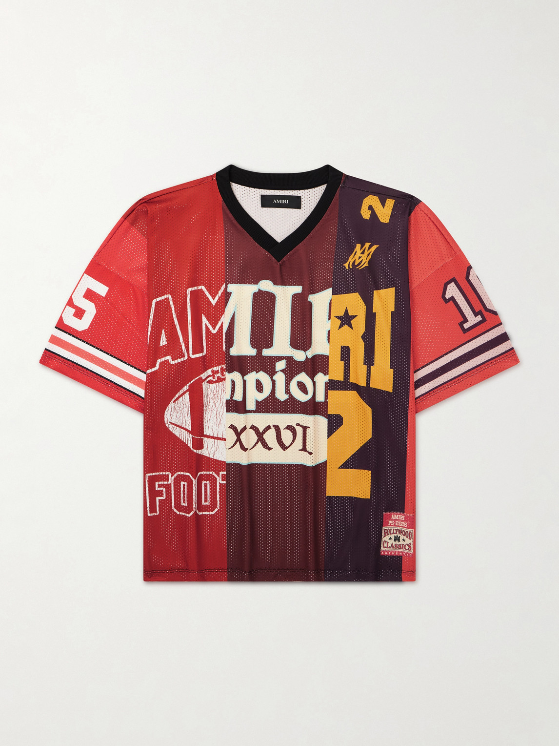 AMIRI Oversized Printed Mesh T-Shirt - Men