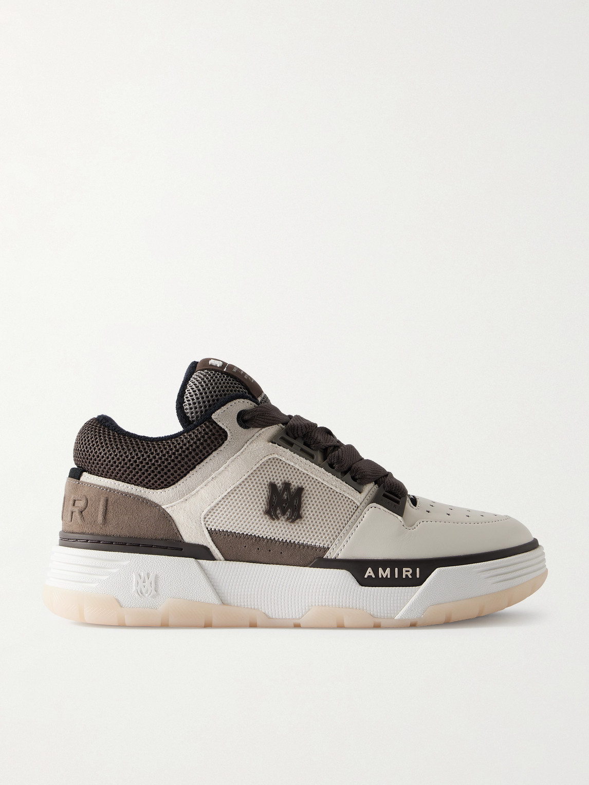 AMIRI MA-1 Mesh, Suede and Leather Sneakers EU 43