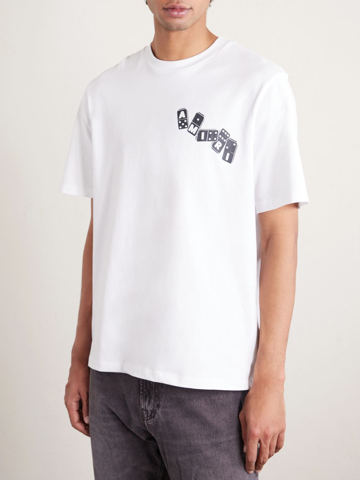 AMIRI ロゴプリント Tシャツ ホワイト 【公式通販】