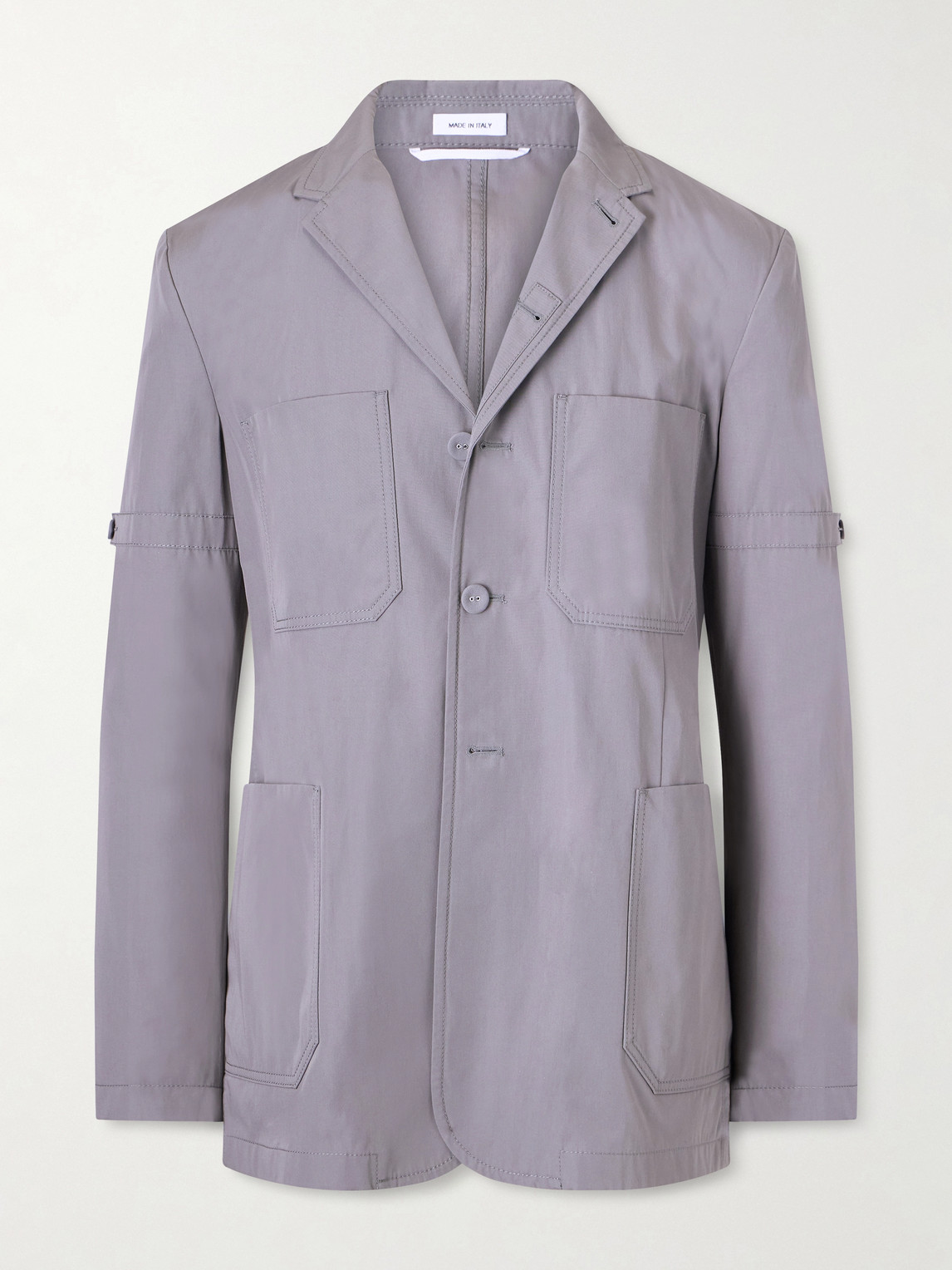 Thom Browne Belted Cotton Blazer - Men