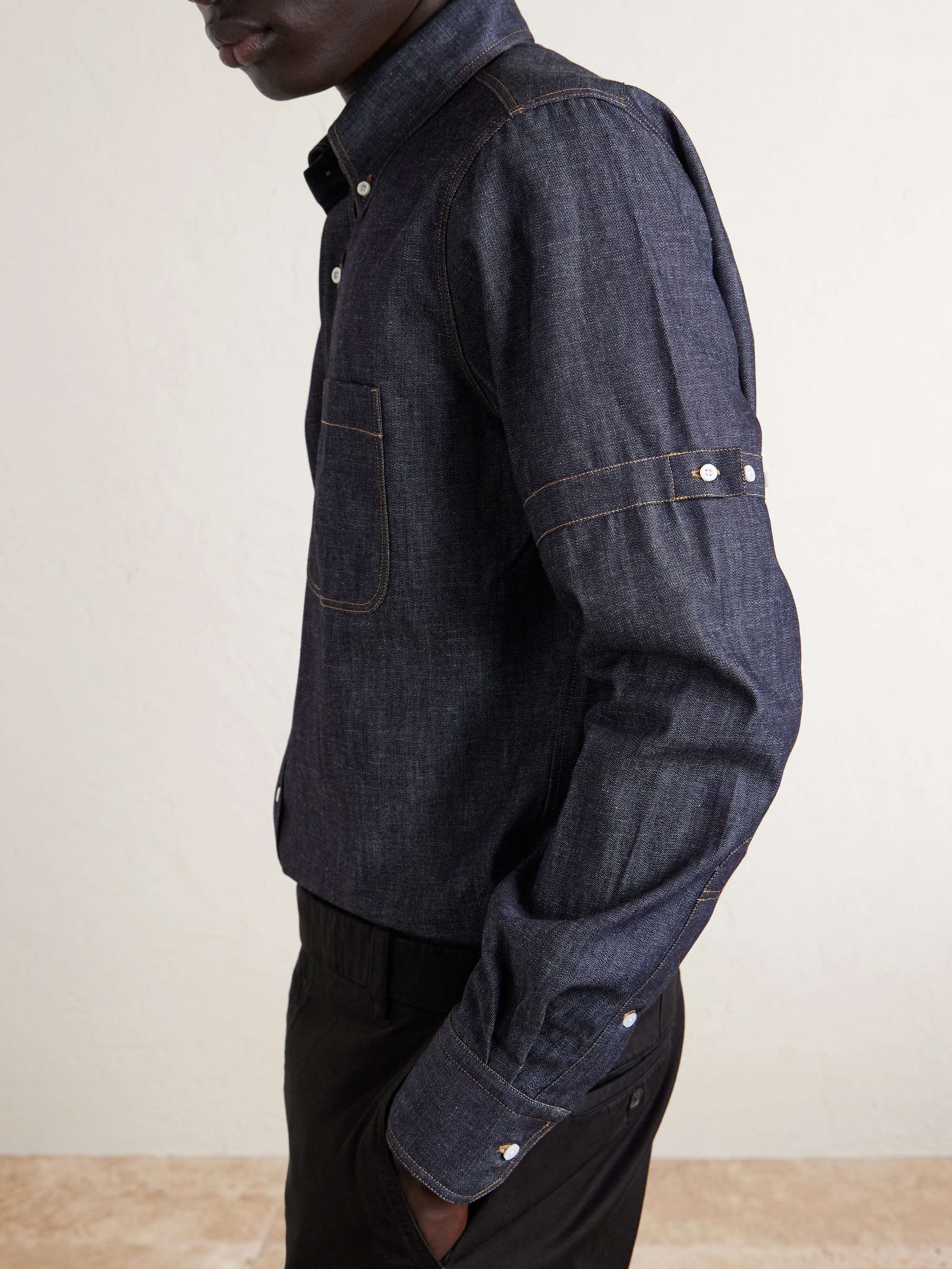 THOM BROWNE Denim Shirt for Men | MR PORTER