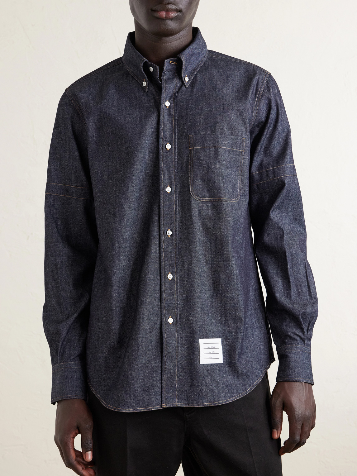  Thom Browne - Denim Shirt - Men - Blue - 1 