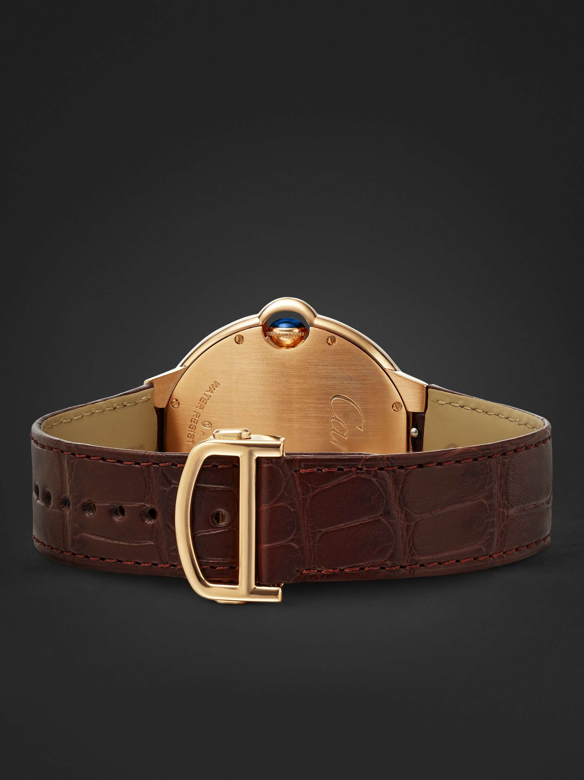 CARTIER Leather Watch Strap for Men | MR PORTER