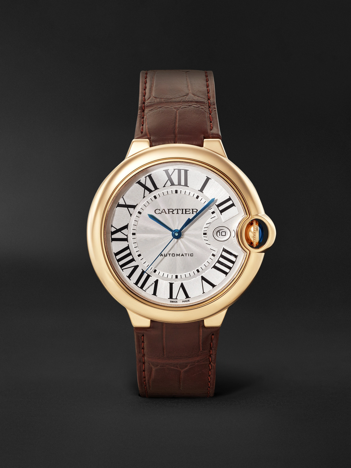 Cartier Ballon Bleu de  Automatic 18-Karat Pink Gold Watch, Ref. WGBB0030 - Men | Thumbnail 6