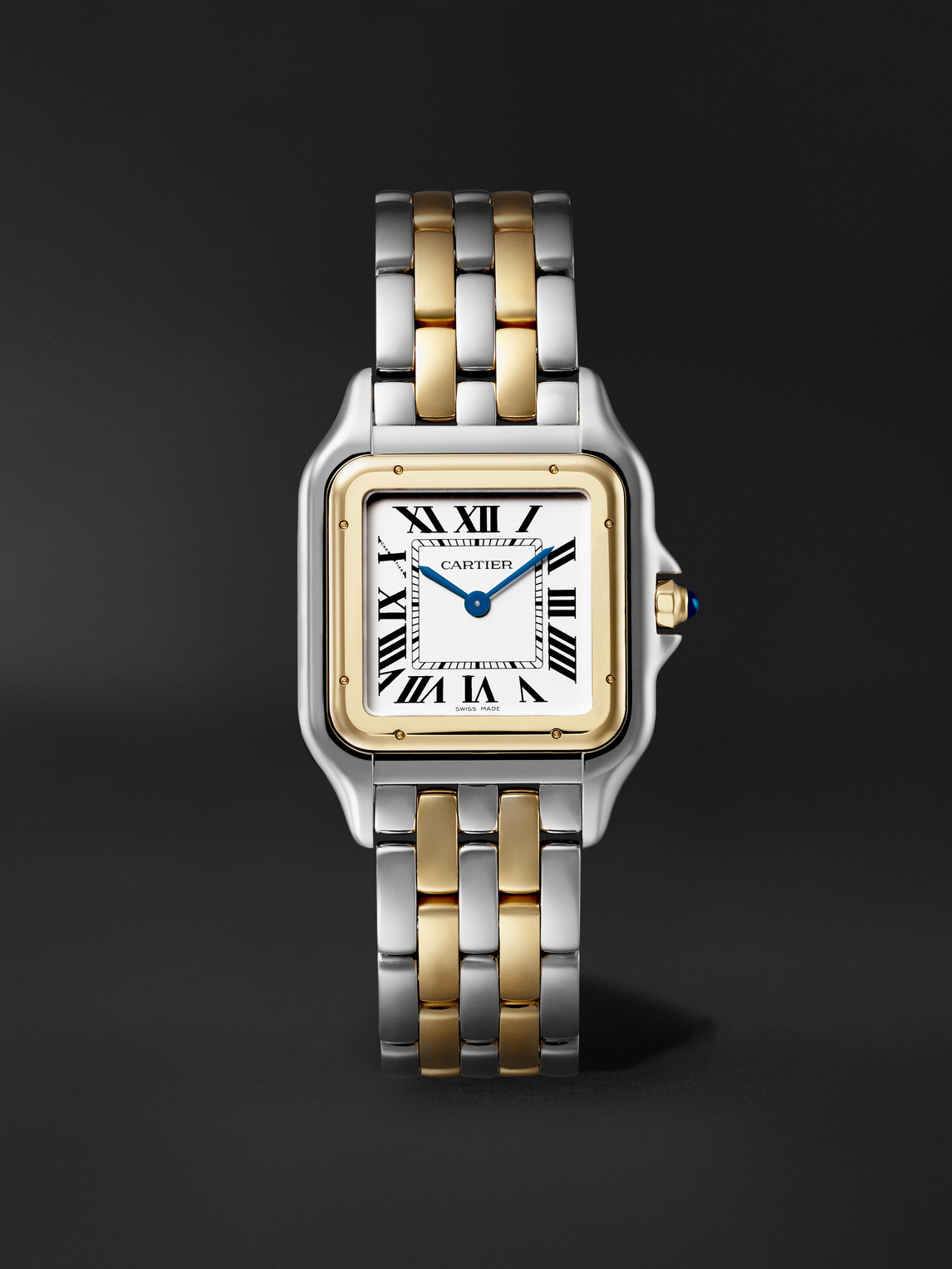 Cartier Panthère de  Large 42mm 18-Karat Gold and Steel Watch, Ref. No. W2PN0016 - Men
