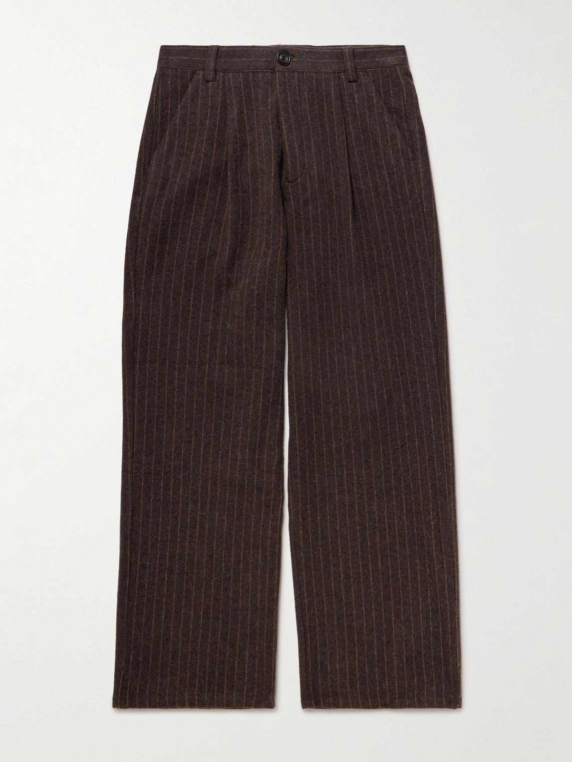 Oliver Spencer Orsman Wide-Leg Cotton-Blend Trousers - Men | Thumbnail 7 Oliver Spencer Orsman Wide-Leg Cotton-Blend Trousers - Men | Thumbnail 7