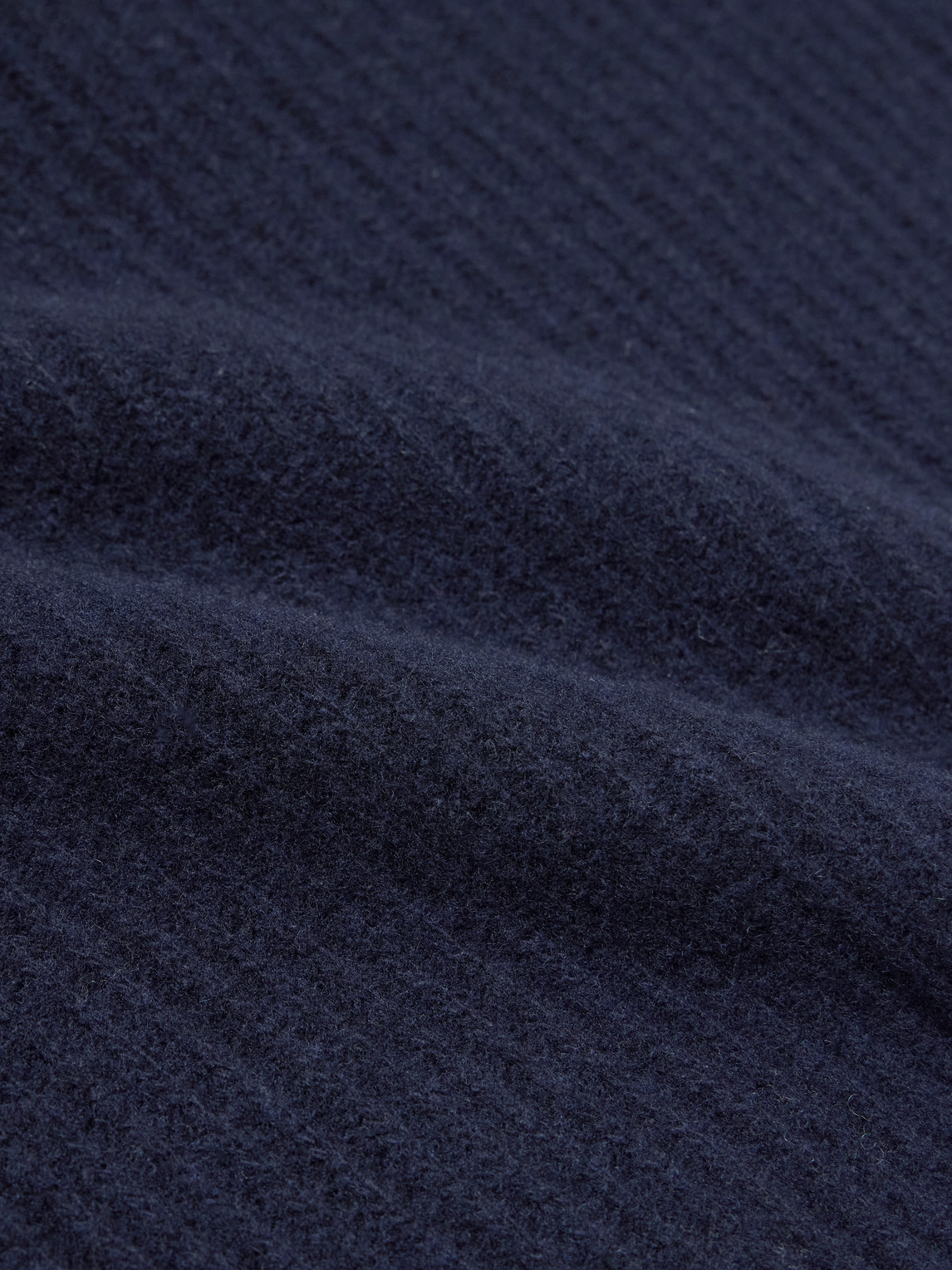  Oliver Spencer - Burley Ribbed Wool Sweater - Men - Blue - S 