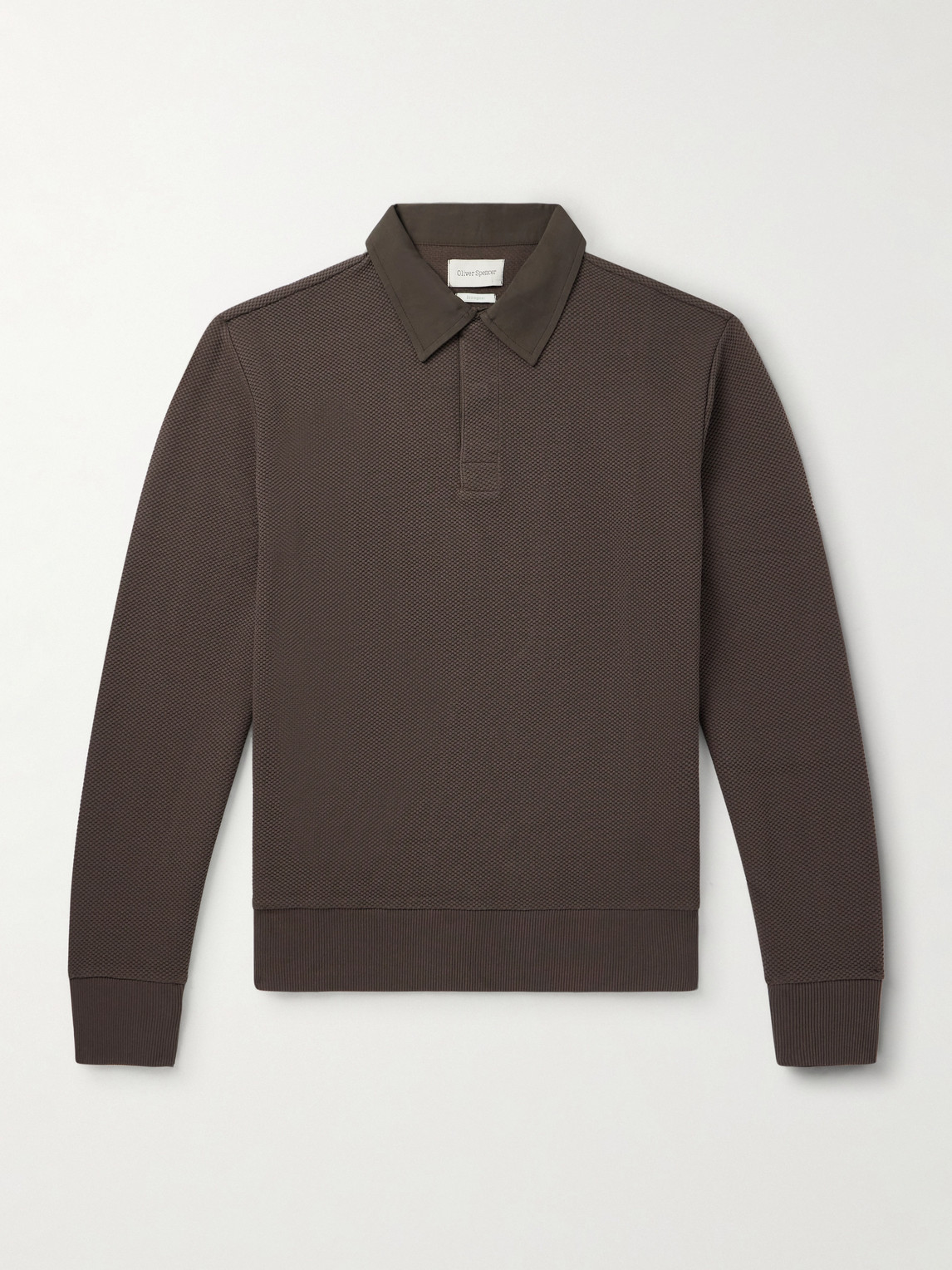 Oliver Spencer Organic Cotton-Blend Polo Shirten