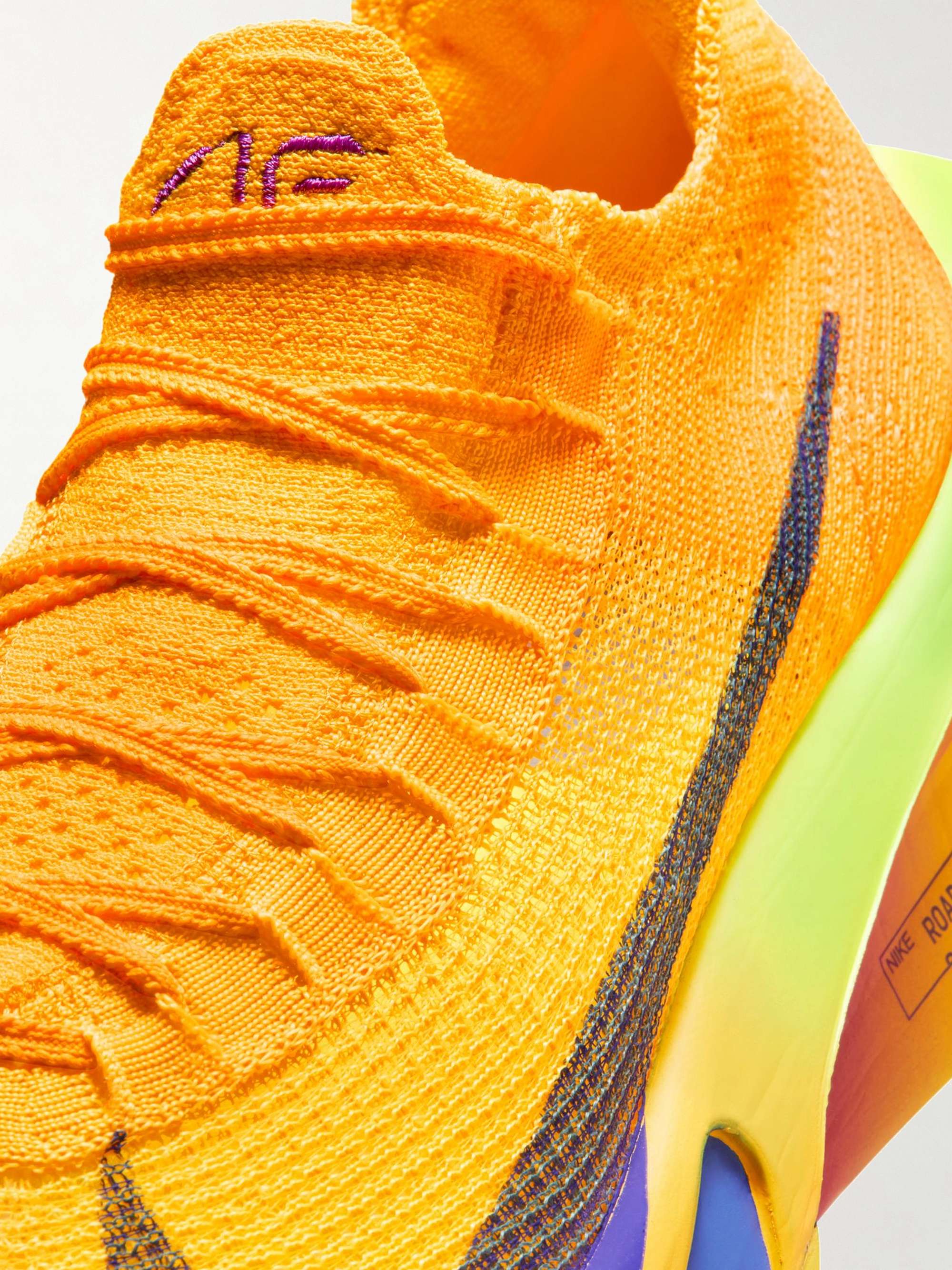 NIKE RUNNING Air Zoom Alphafly 3 Flyknit Sneakers for Men | MR PORTER