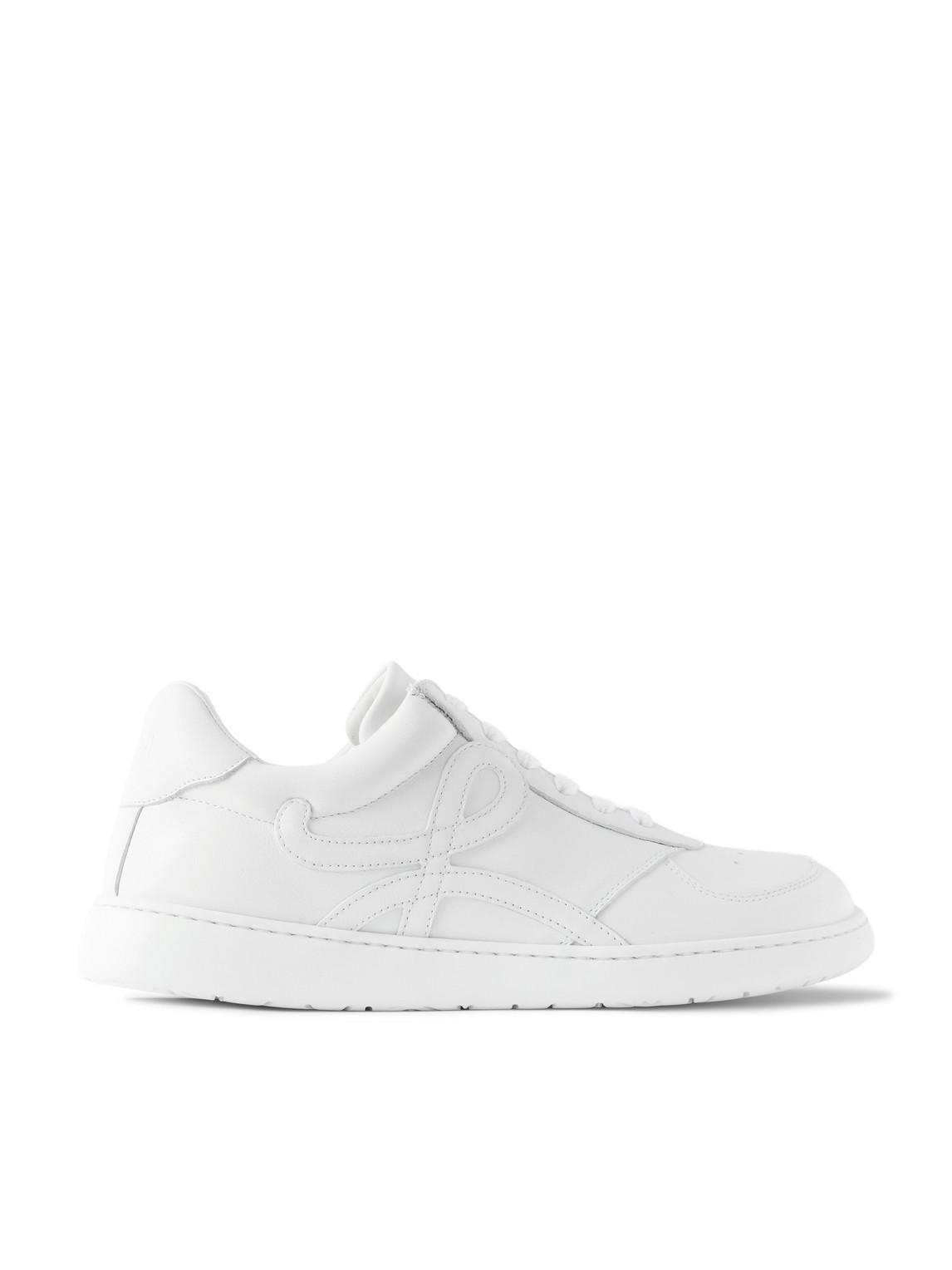 Loewe Jambo Sneakers In Soft Grained Calfskin In White