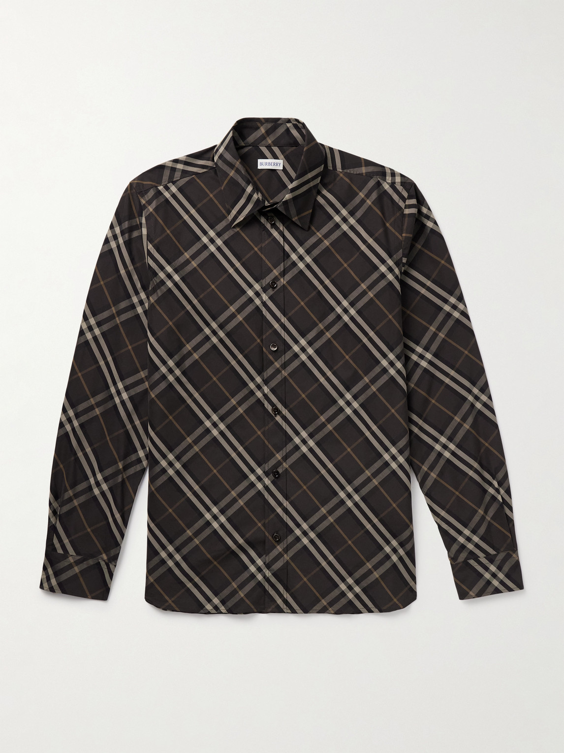 Burberry Checked Cotton Shirten