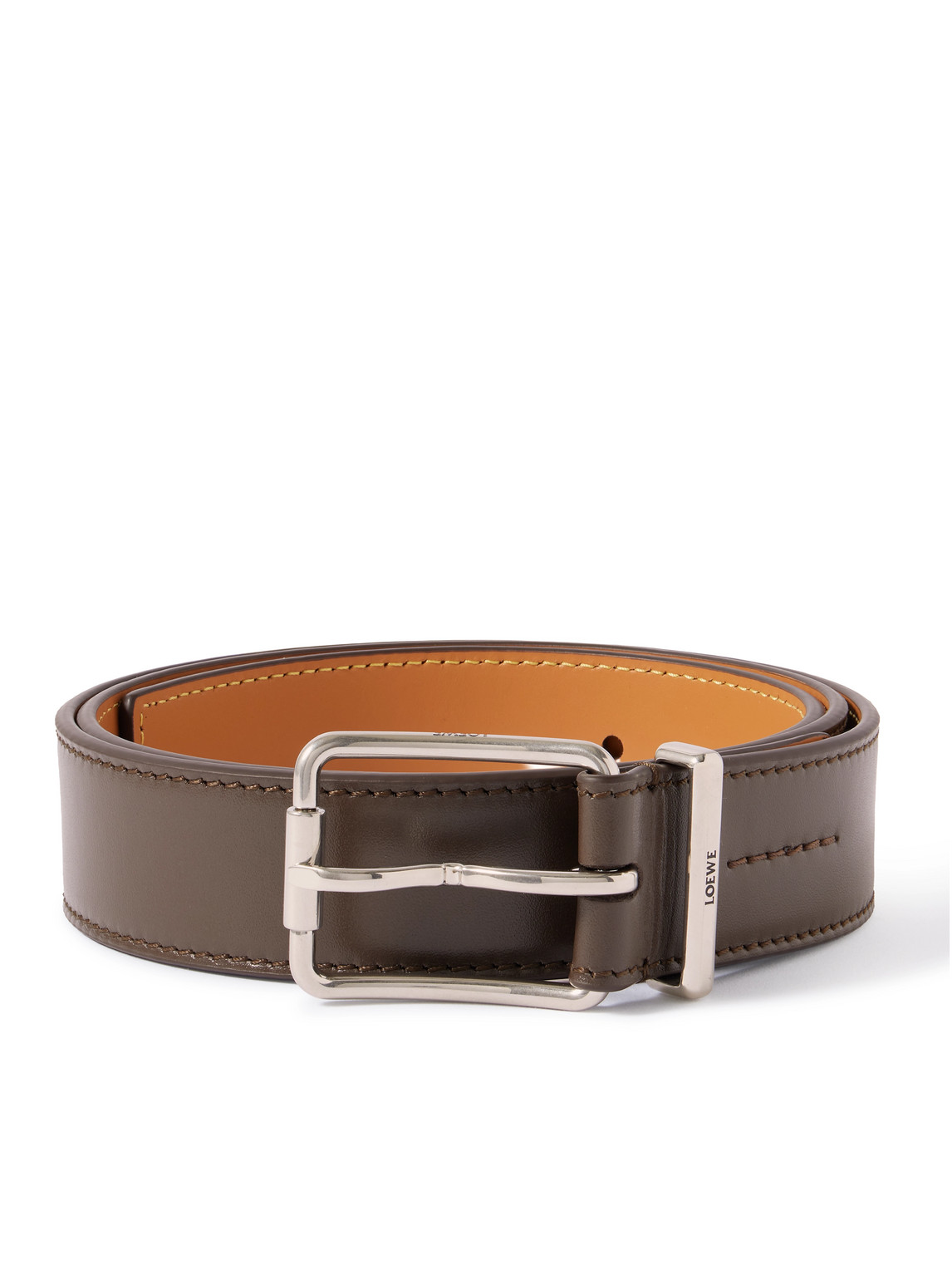 Loewe 3.2cm Leather Belt In Brown