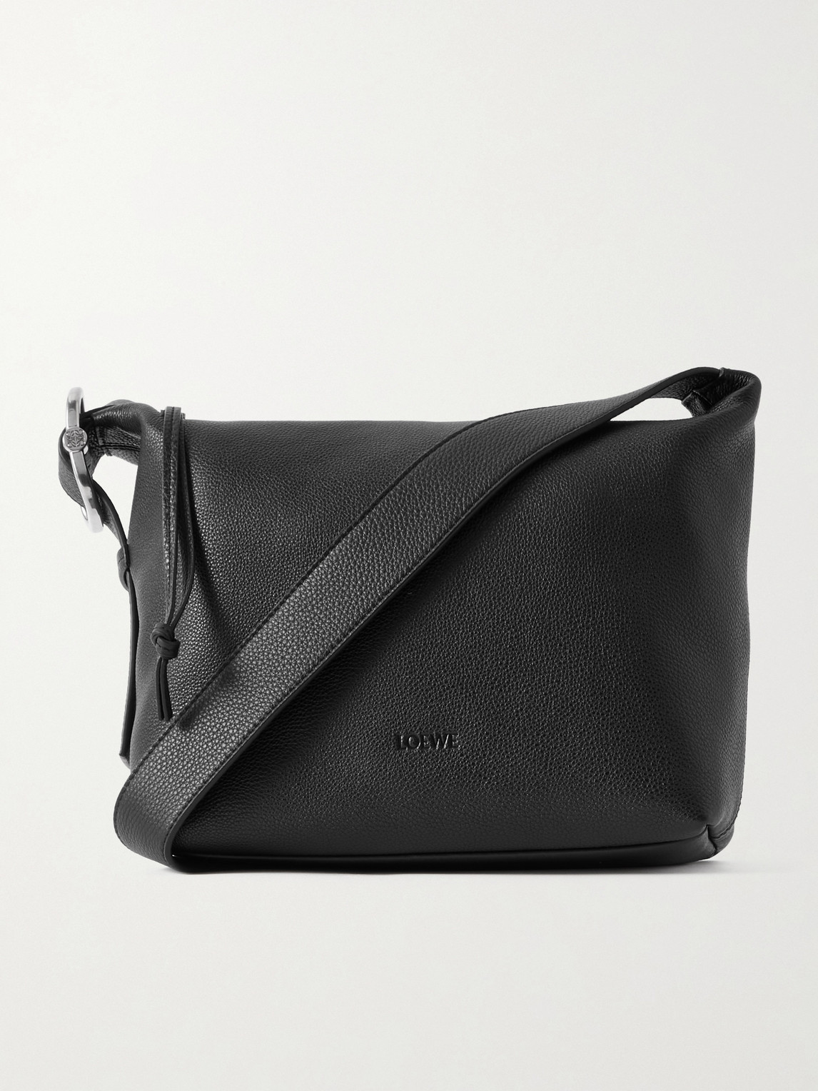 Loewe Loop Full-Grain Leather Messenger Bag - Men
