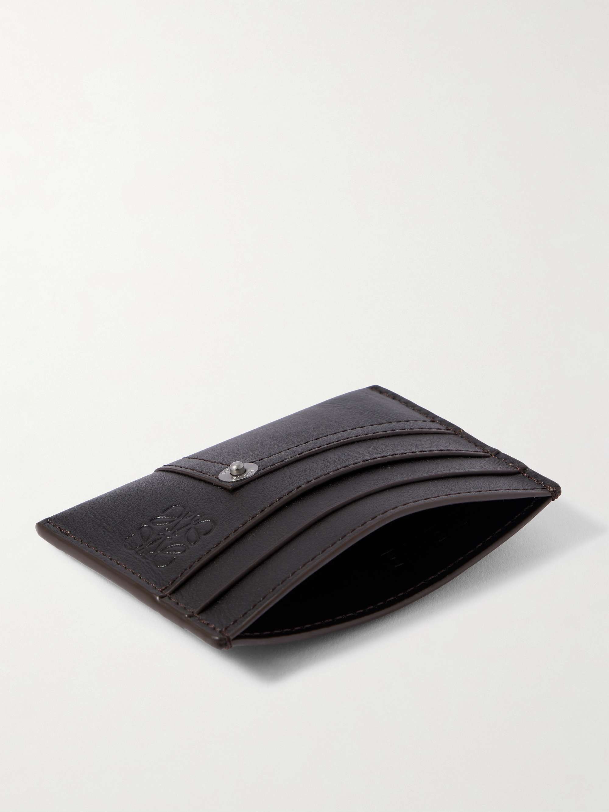LOEWE Panta Leather Cardholder for Men | MR PORTER