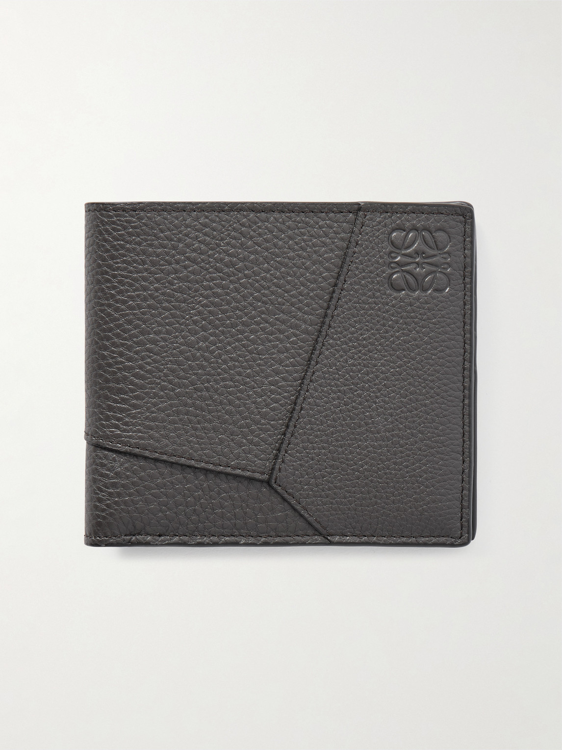 Loewe Puzzle Edge Full-Grain Leather Billfold Wallet - Men