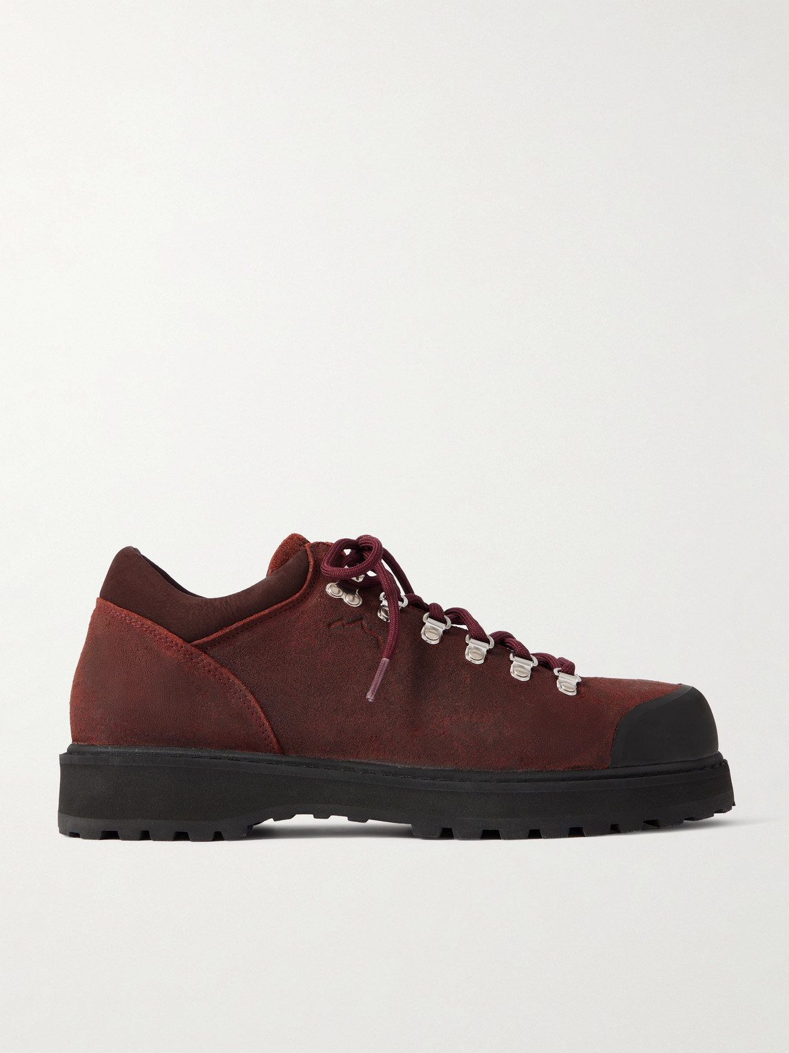 Desert Oasis Cornaro Rubber-Trimmed Waxed-Suede Boots