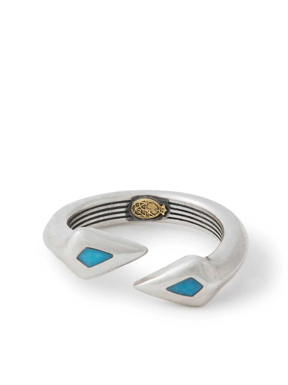 Jacques Marie Mage Weston Sterling Silver Kingman Turquoise Ring