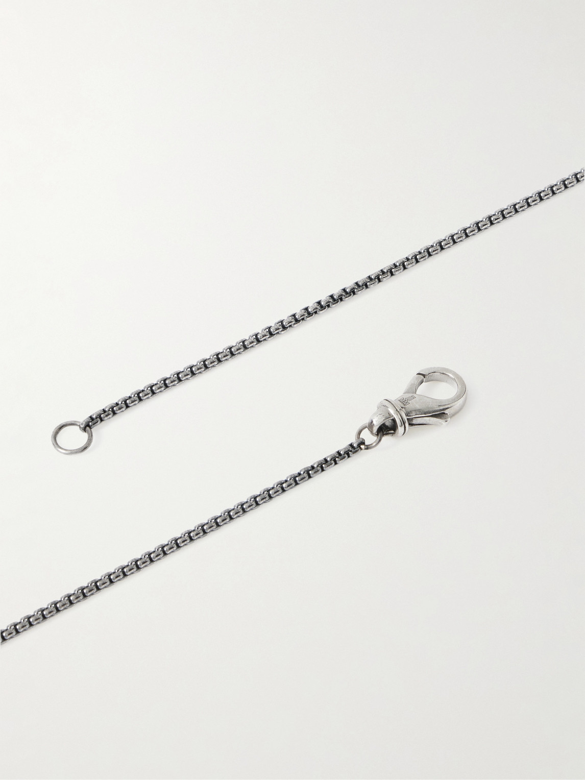 Jacques Marie Mage Natrona Sterling Silver Apache Blue Turquoise Pendant Necklace In Metallic