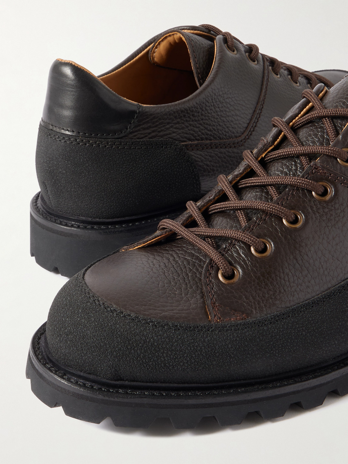 Morjas The Hybrid Hiker Full-grain Leather Boots In Brown