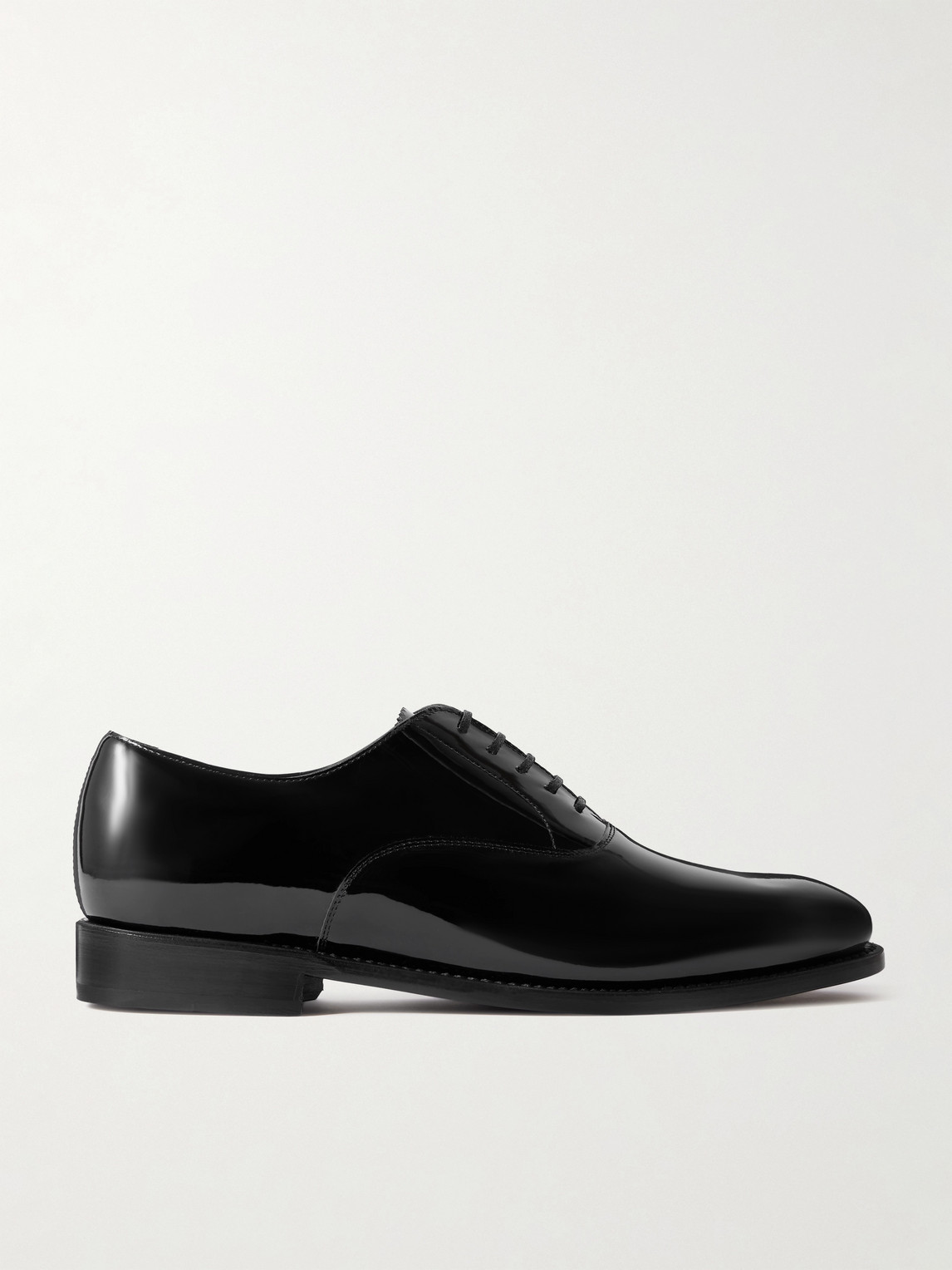 Morjas Patent-leather Oxford Shoes In Black