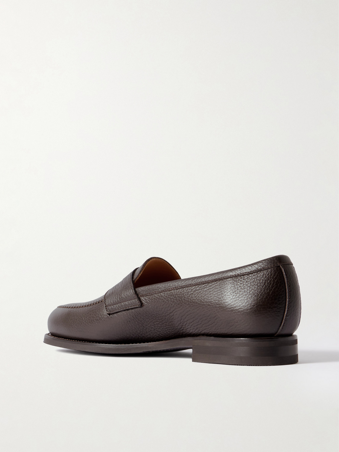 Full-Grain Leather Penny Loafers